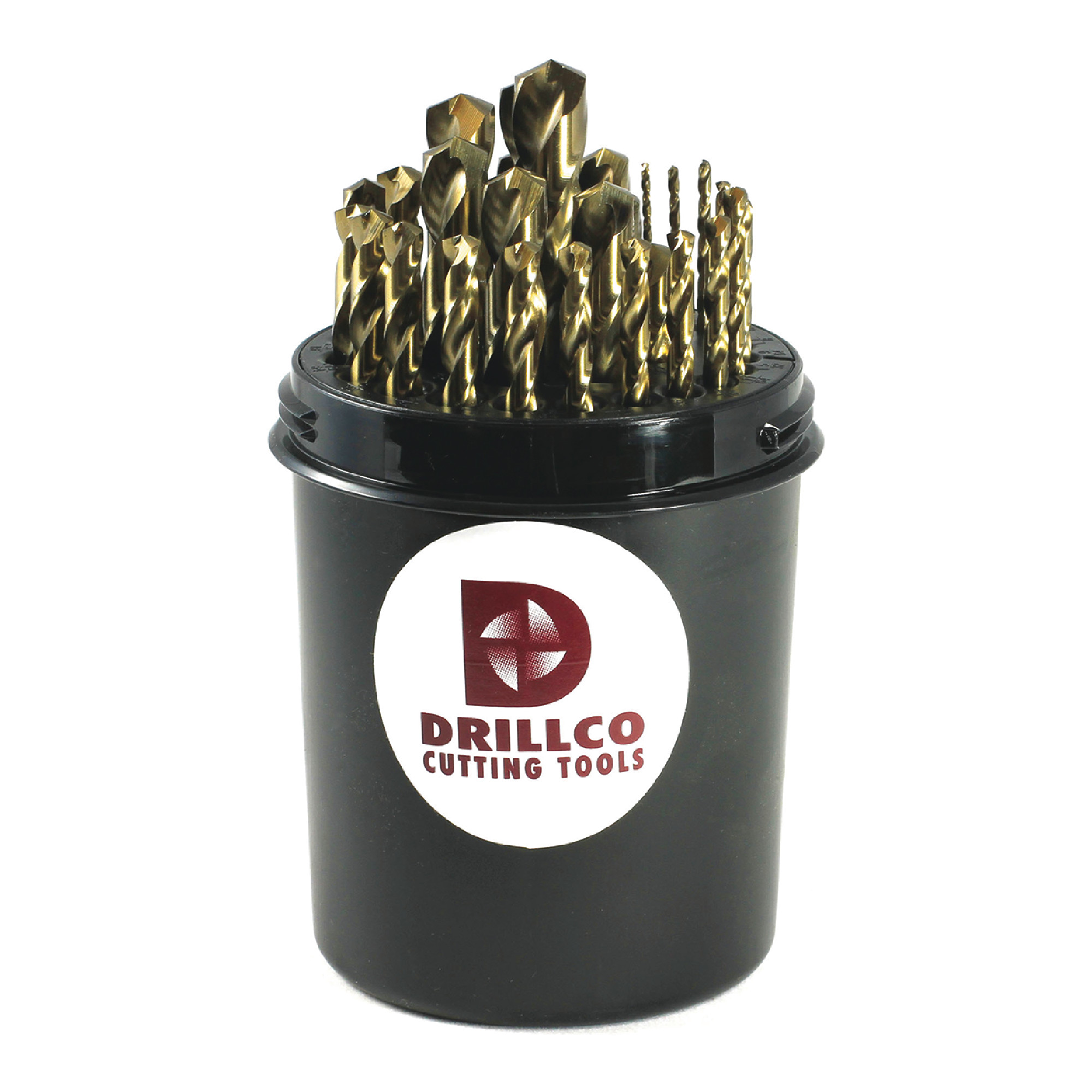 Drillco 29PC COBALT DRILL PAL 1/16-1/2 BY 64ths
