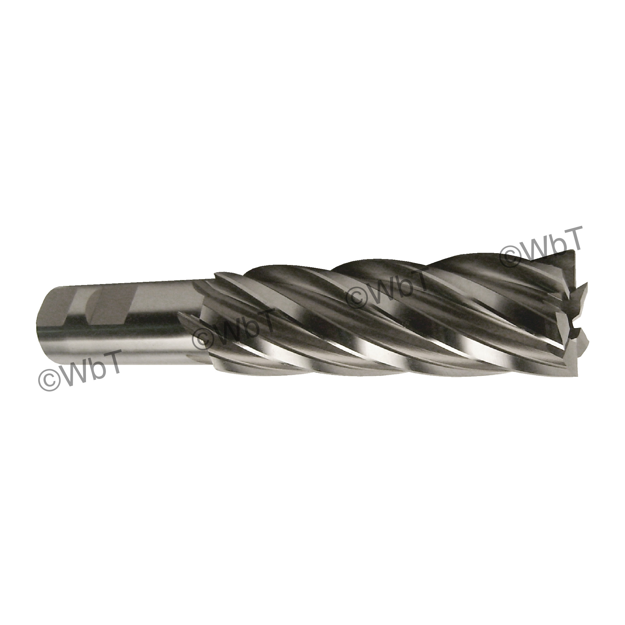 1-1/8 Multi Flute Non Center Cutting Long End Mill