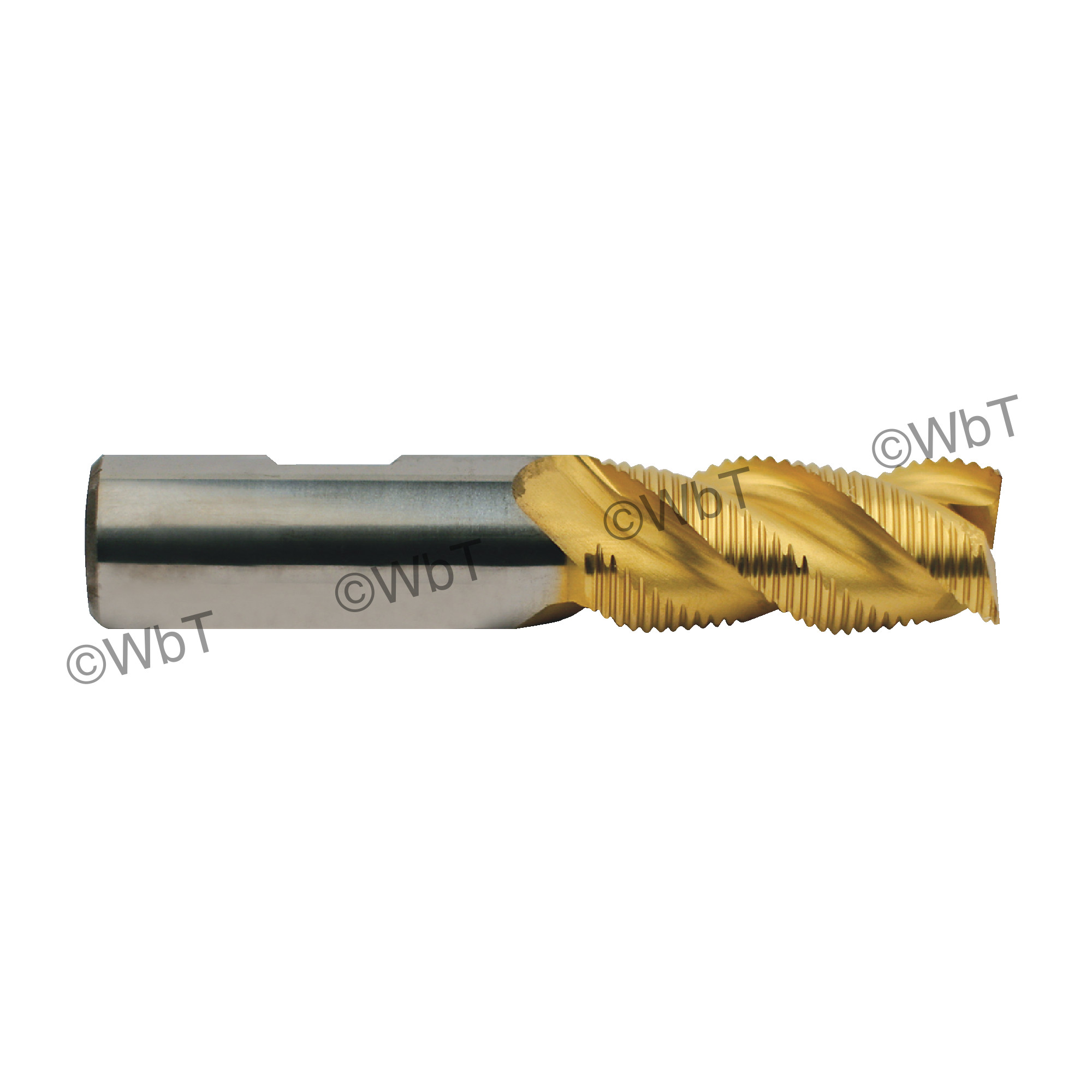 3 Flute M42 8% Cobalt Roughing Single End Mill
