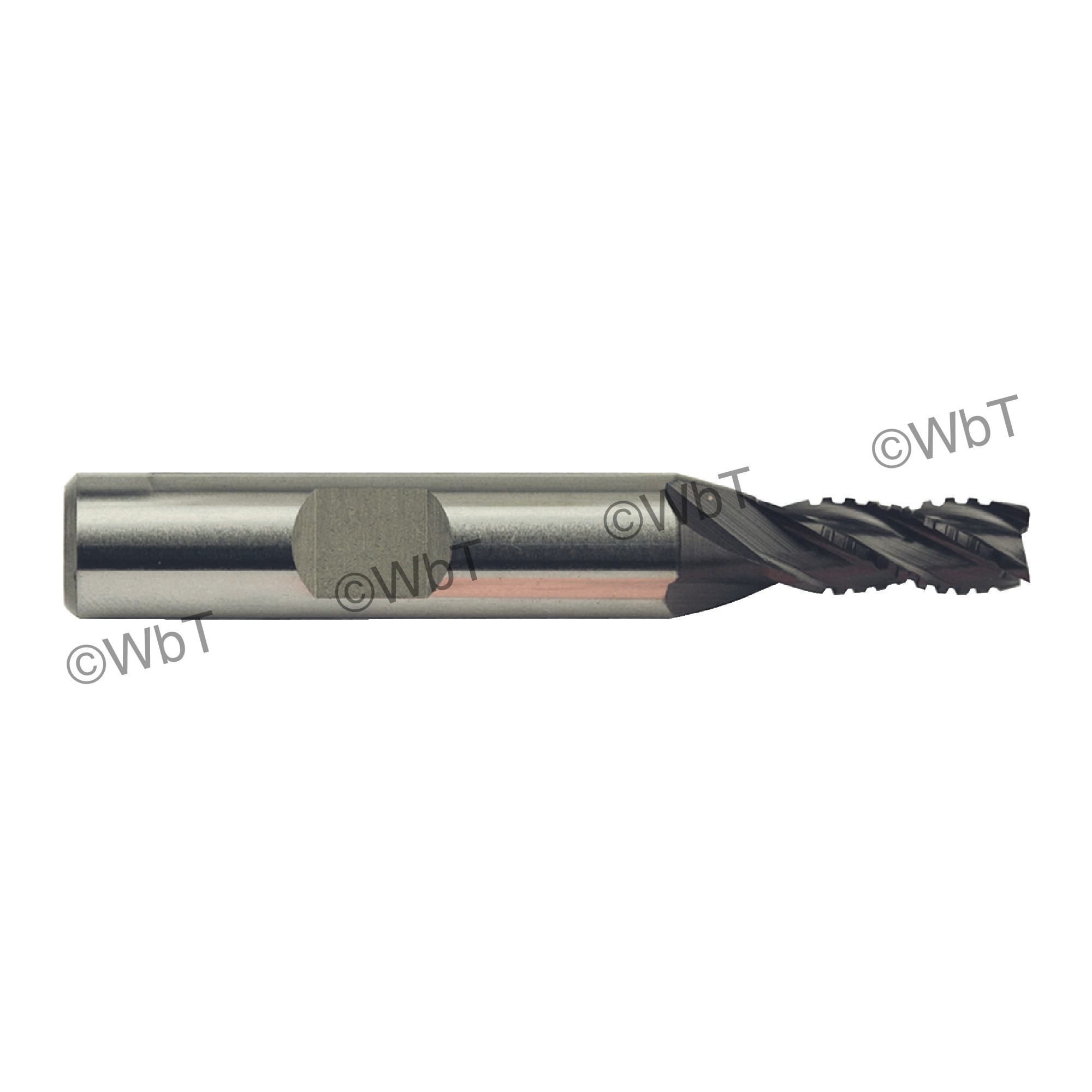AG High Performance Cobalt TiALN Coated Roughing End Mills