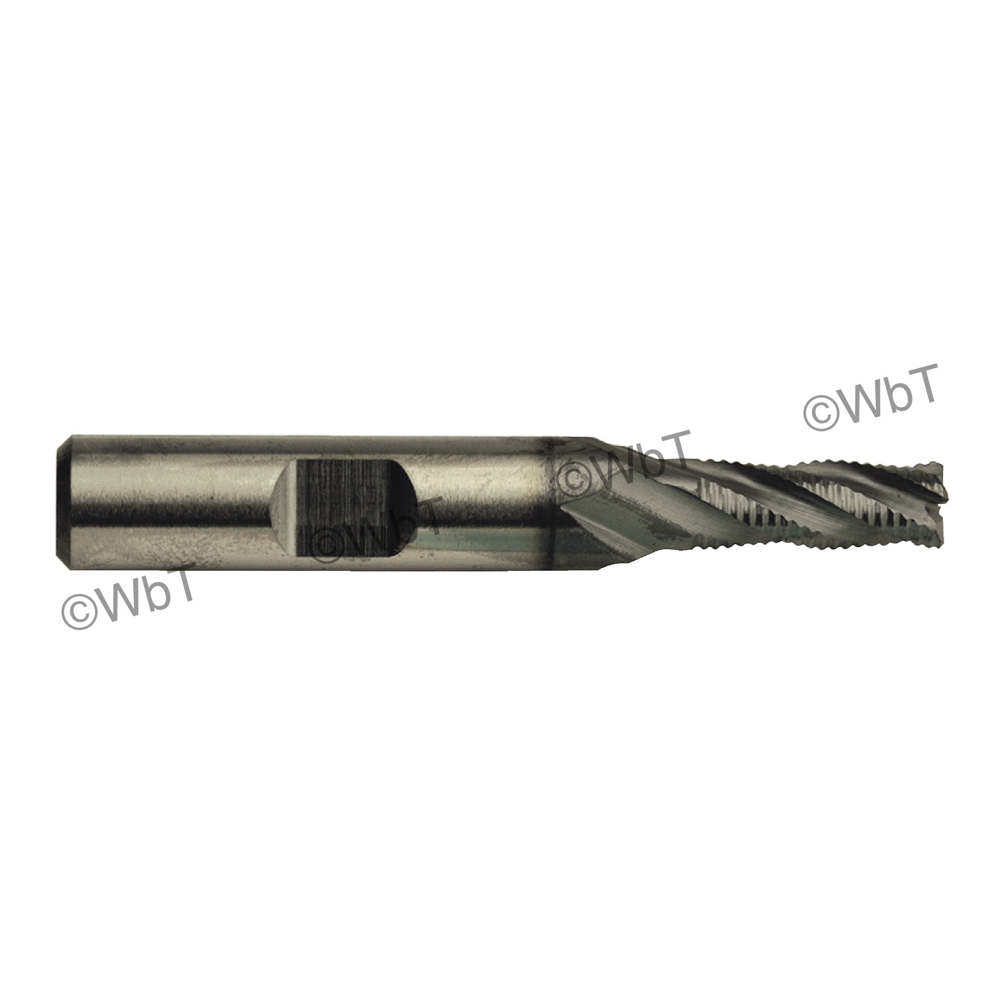 Cobalt Fine Pitch Roughing Single End Mill