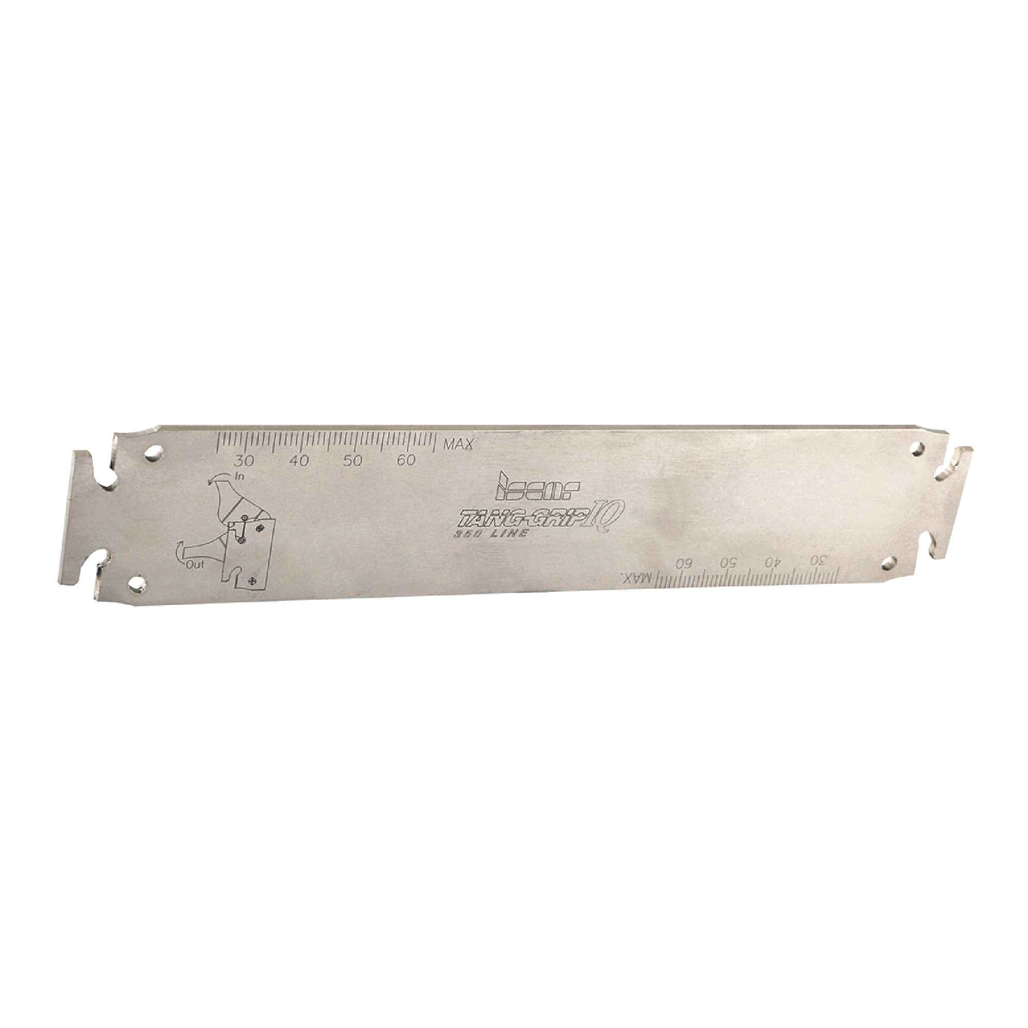 ISCAR - TGSU 35-4-IQ-4Z Parting Blade / TAG N4 Inserts / 1.378" (35mm) Blade Height / NEUTRAL / FLAT TOP / 4 TOOTH
