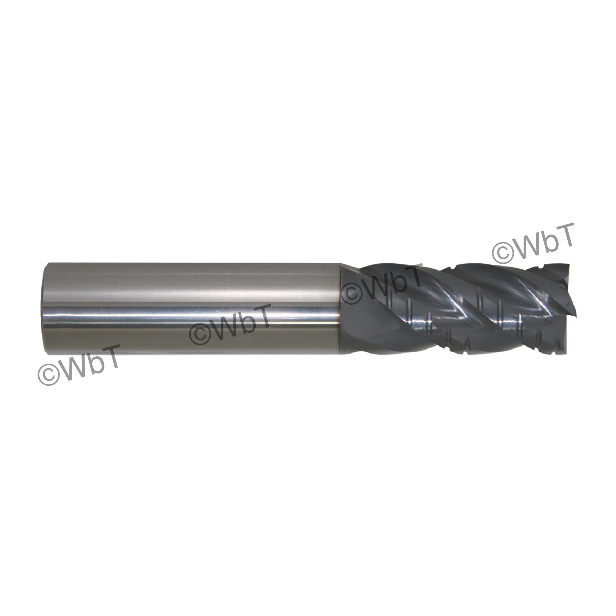 PRO-4 4 Flute Solid Carbide Harmonic Reduction AlTiN Coated End Mill