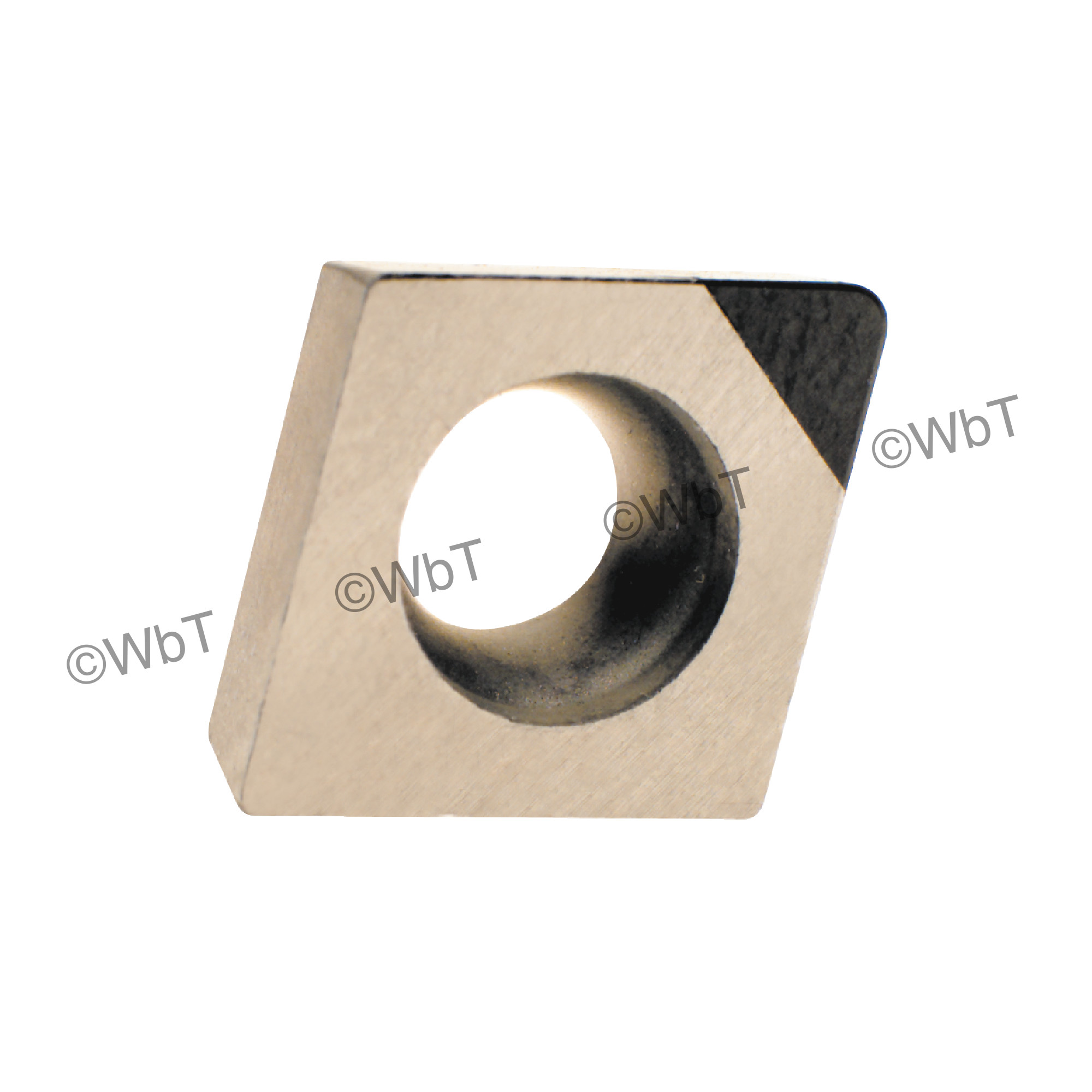 TTC PRODUCTION - CCMW2(1.5)1 CBN8 - 80&#176; Diamond / Indexable CBN - Cubic Boron Nitride Turning Insert