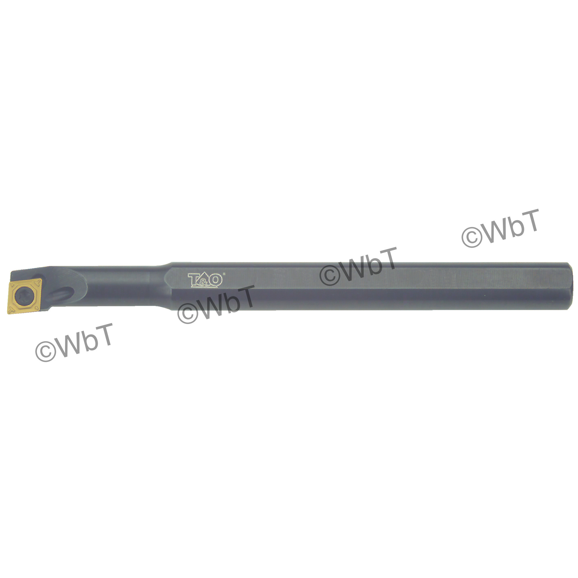 T&O - A08M-SCLCR-3 / Steel Boring Bar / 0.500" Shank / CCMT3(2.5)_ / Coolant Thru / Right Hand