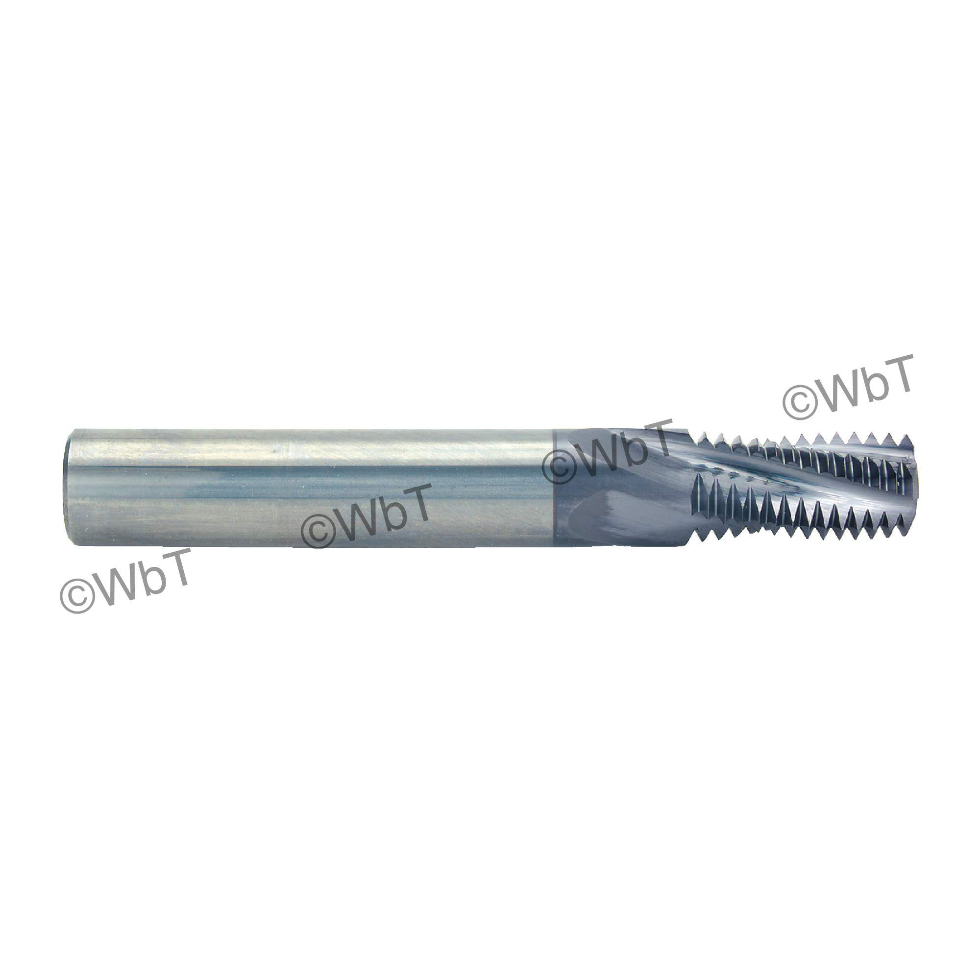 Helical Flute TiALN Coated Solid Carbide Thread Mills