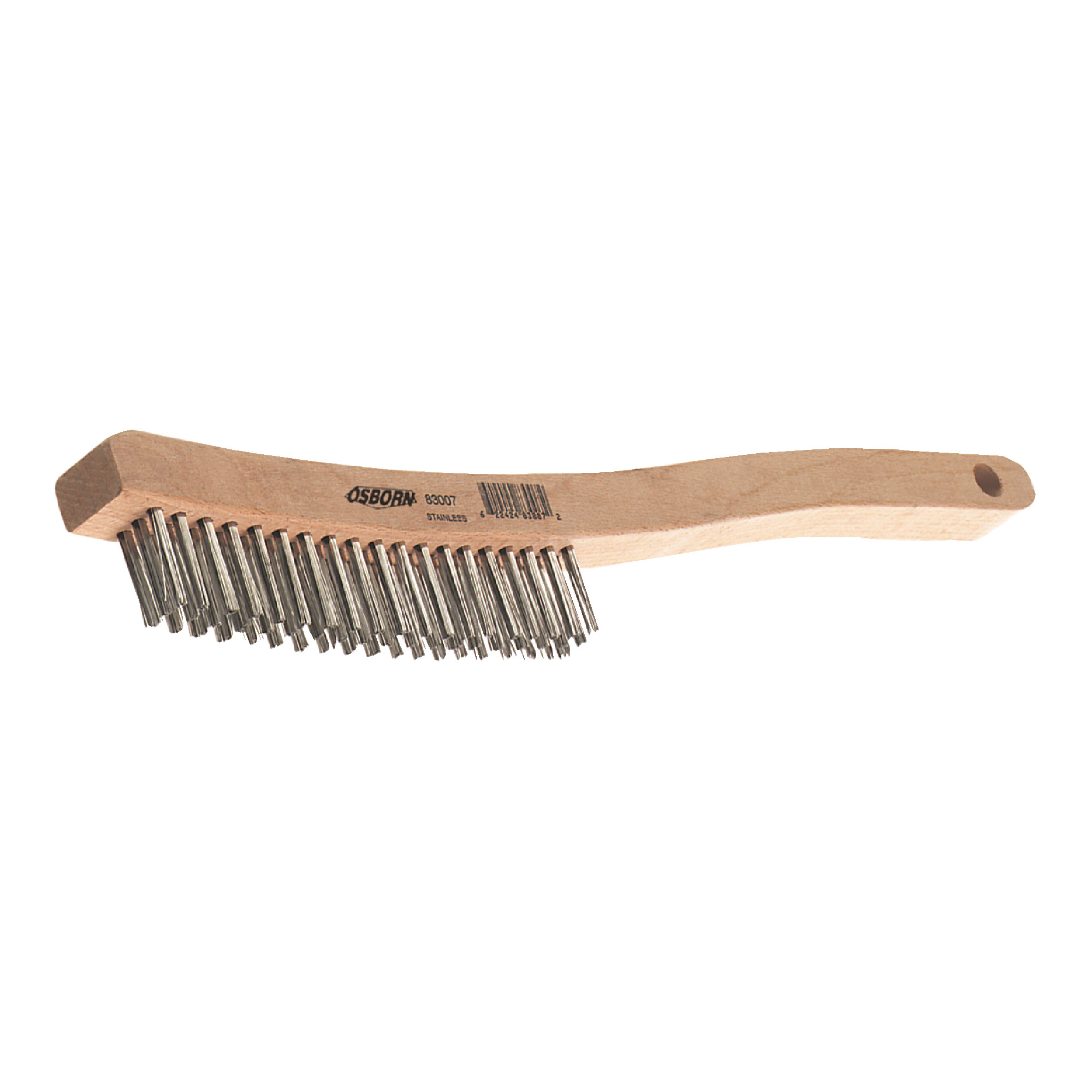 13-11/16" Economy Curved Handle Scratch Brush