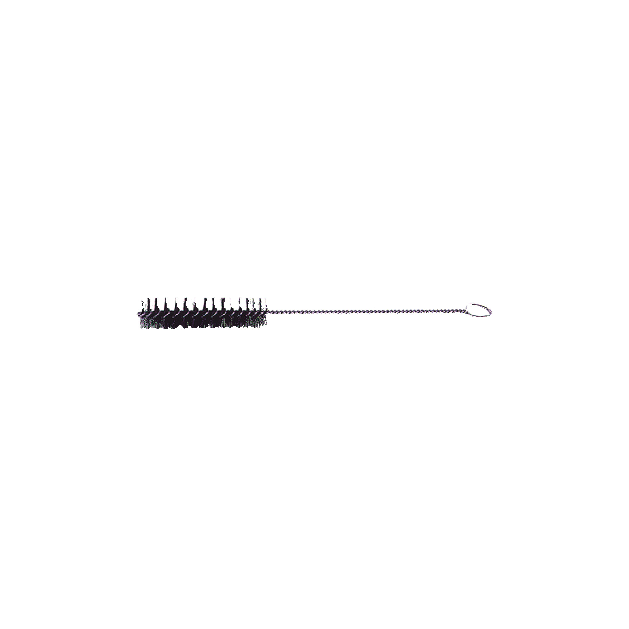 Straight black nylon fill brushes with loop handle