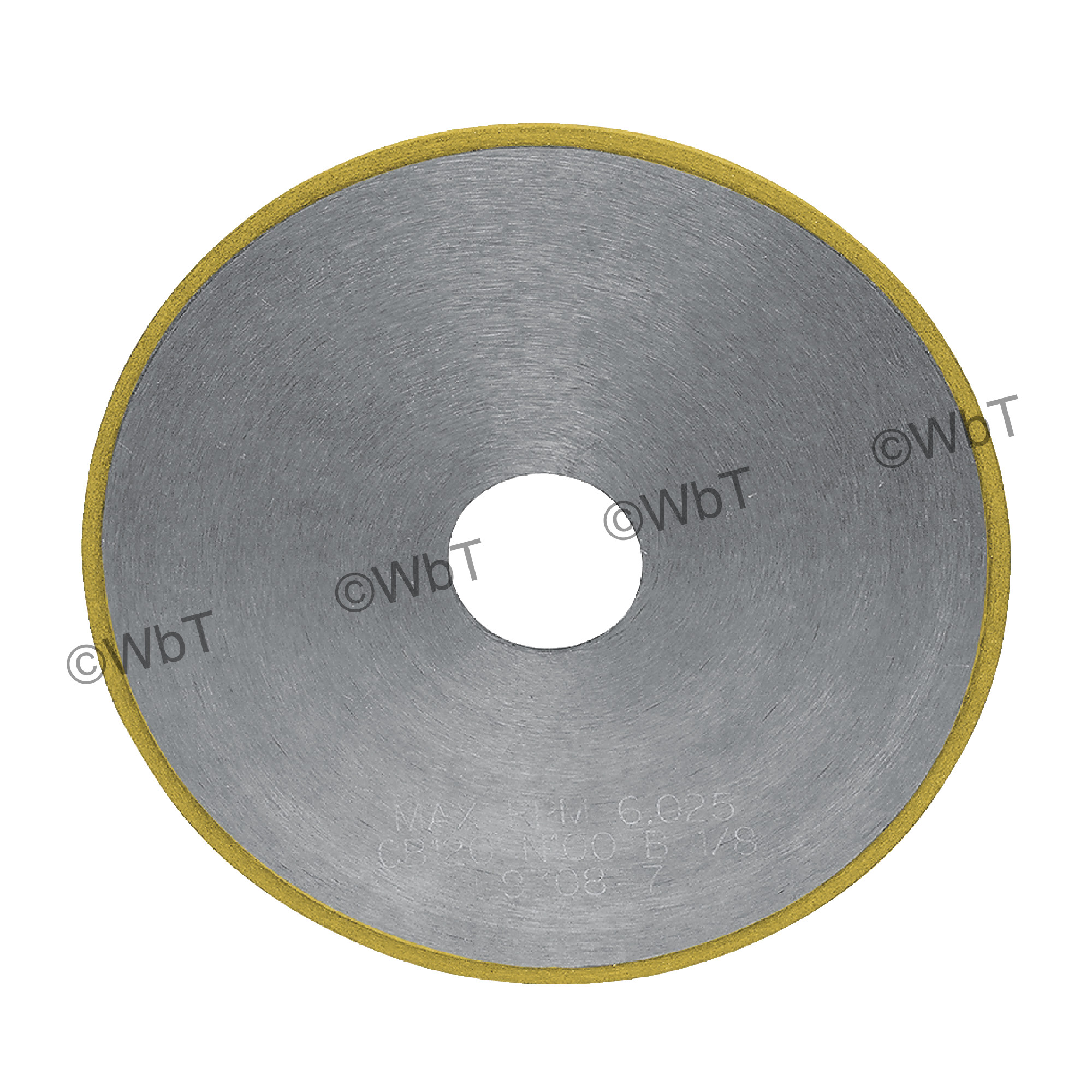 Type D1A1 - Straight Style CBN Wheel