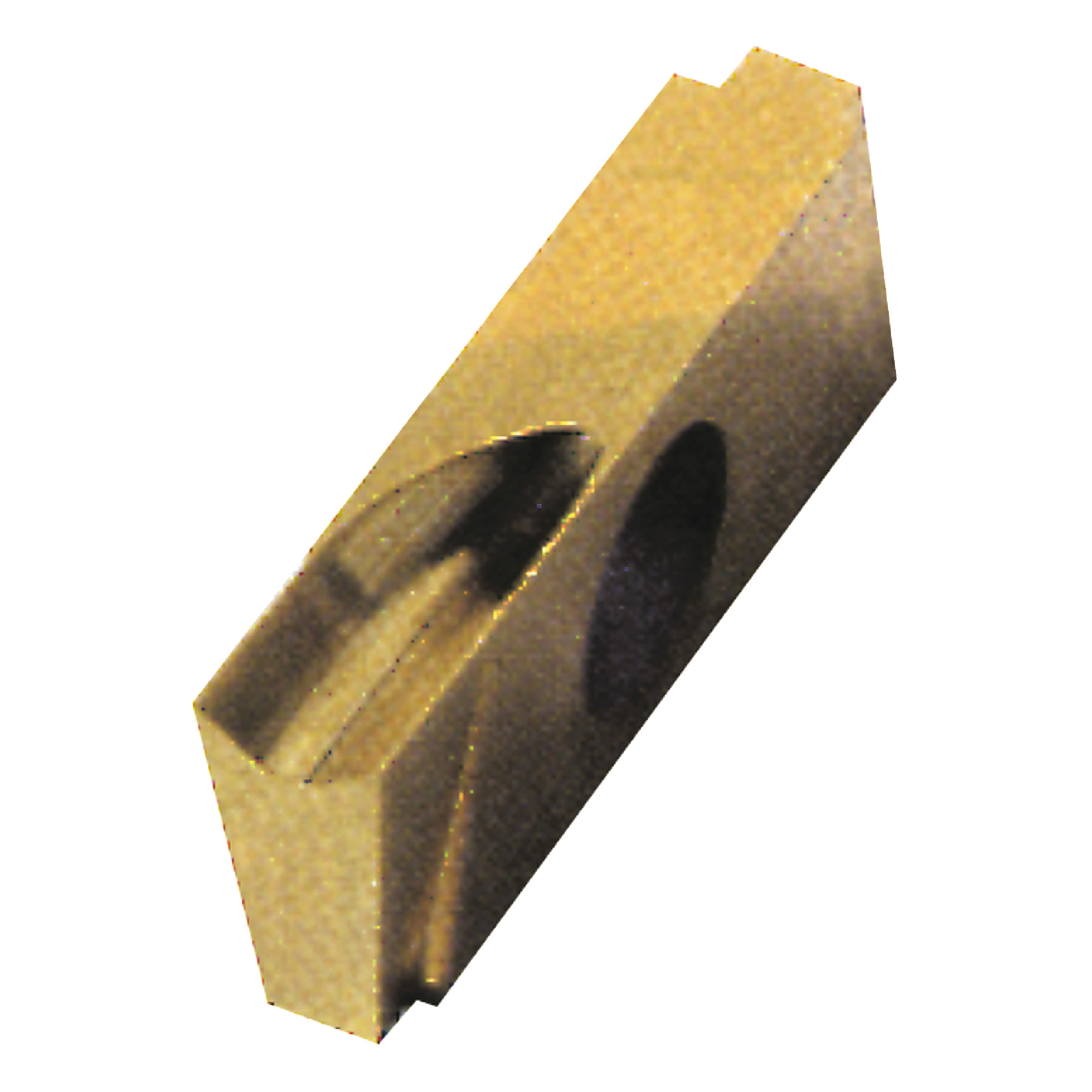 NIKCOLE - GIE-7-ST-3R C5-PV / Indexable Carbide Insert for Turning / 0.125" Cutting Width / Right Hand