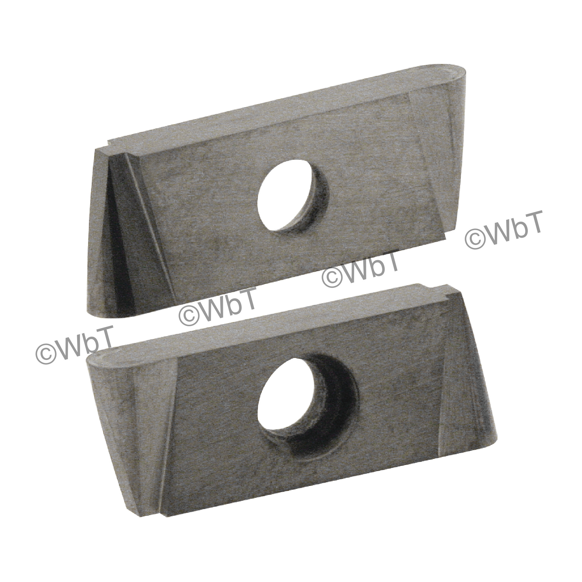 NIKCOLE - GIE-7-SC-3-R C2 / Indexable Carbide Insert for Profiling / 0.125" Cutting Width / Right Hand