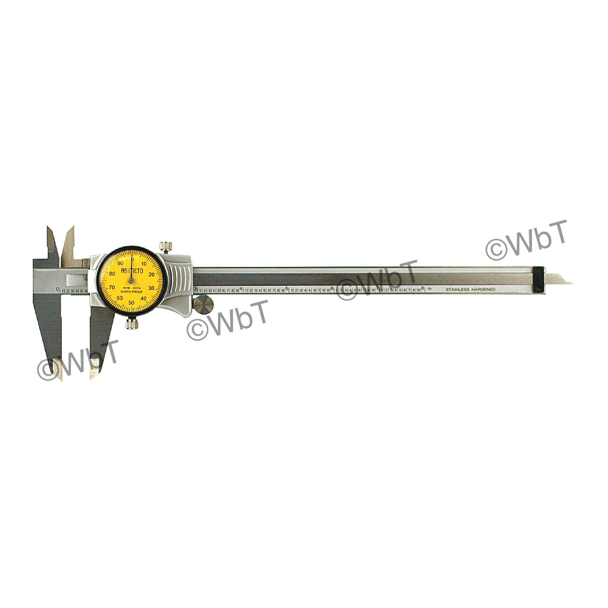 8" Extra Smooth Dial Caliper