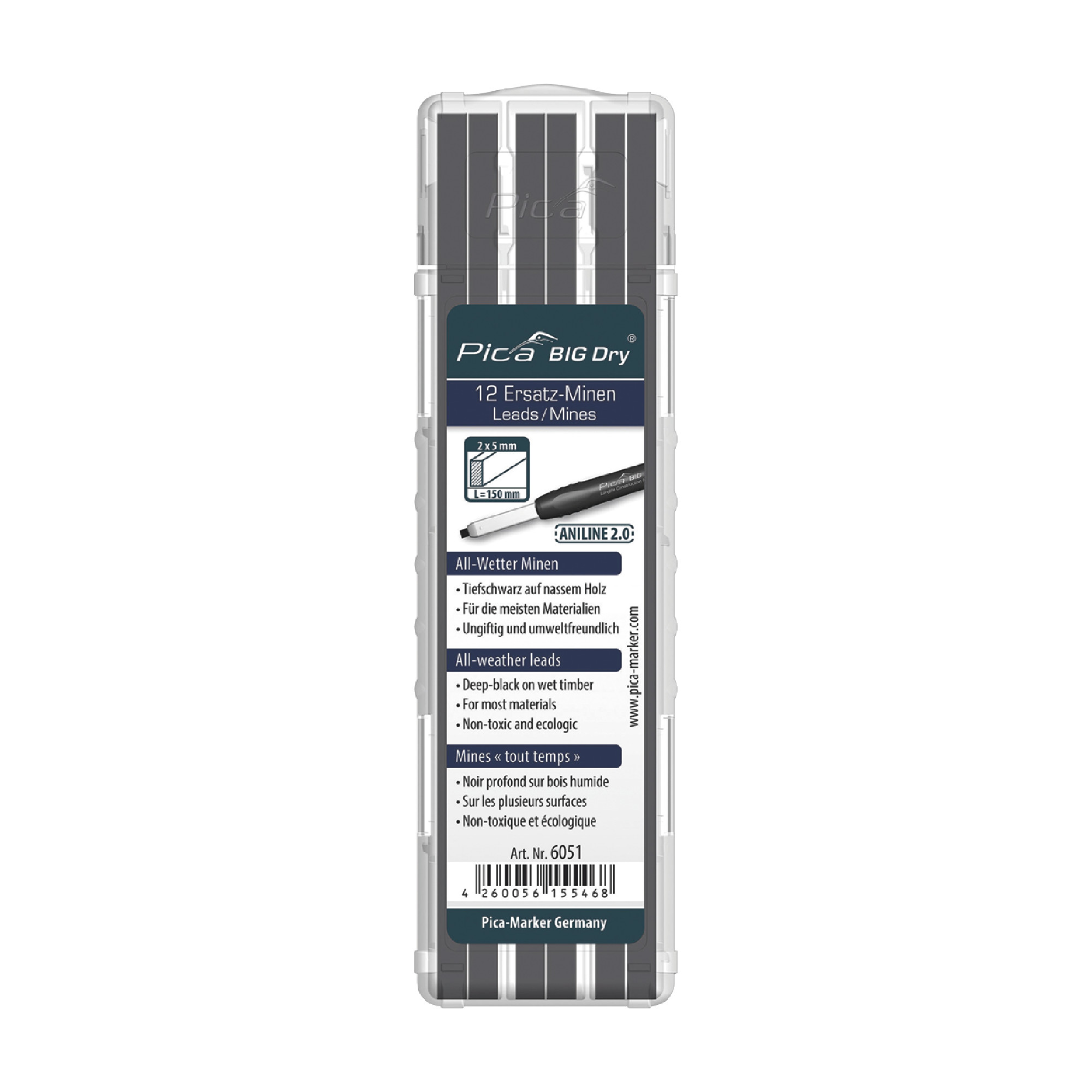 BIG DRY&reg; "All Weather" Graphite Lead Refill Pack