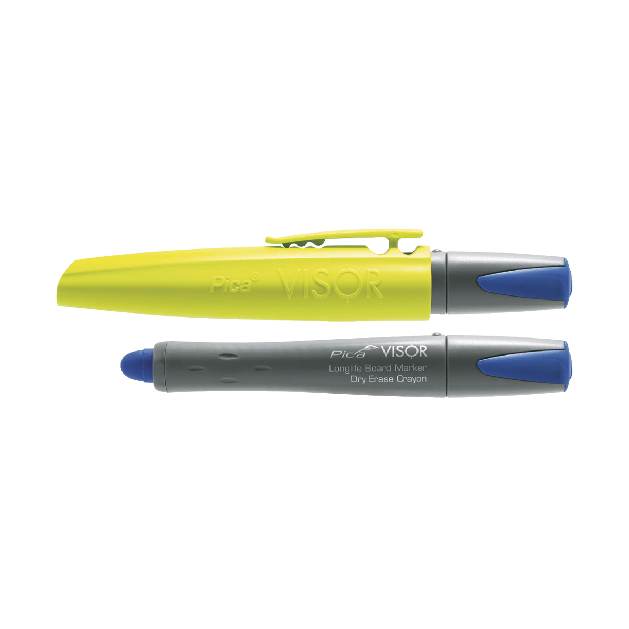 VISOR Longlife Board Marker, The Marker That Never Dries Out, Blue