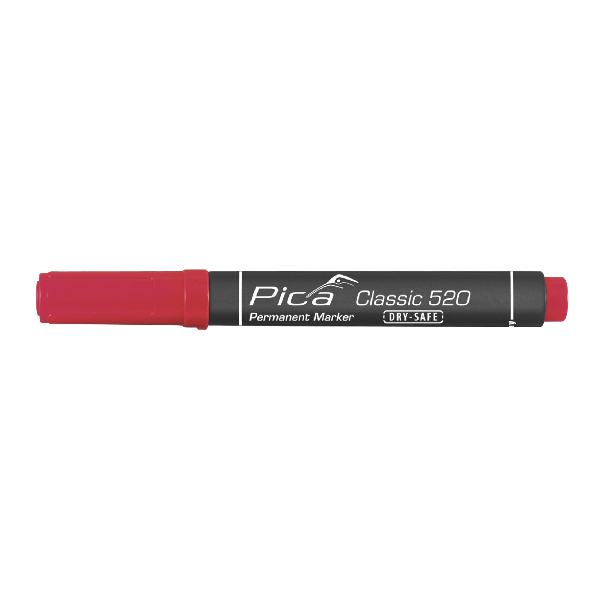 Classic 520 - Permanent Marker, Bullet Tip, Red