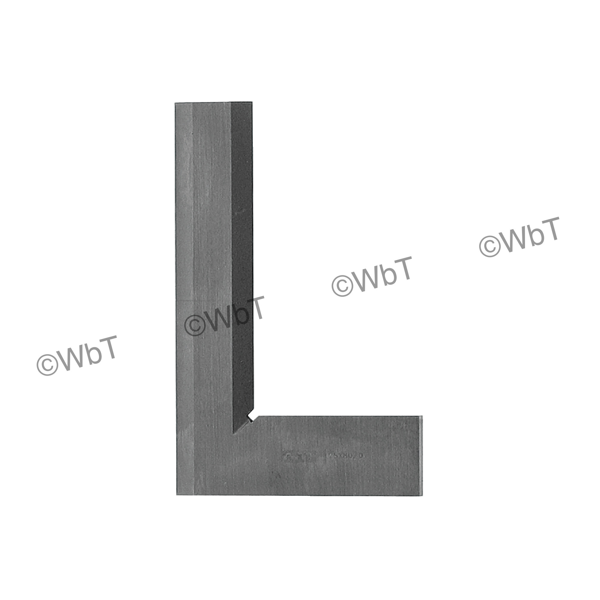 Hardened Precision Steel Square With Beveled Edges
