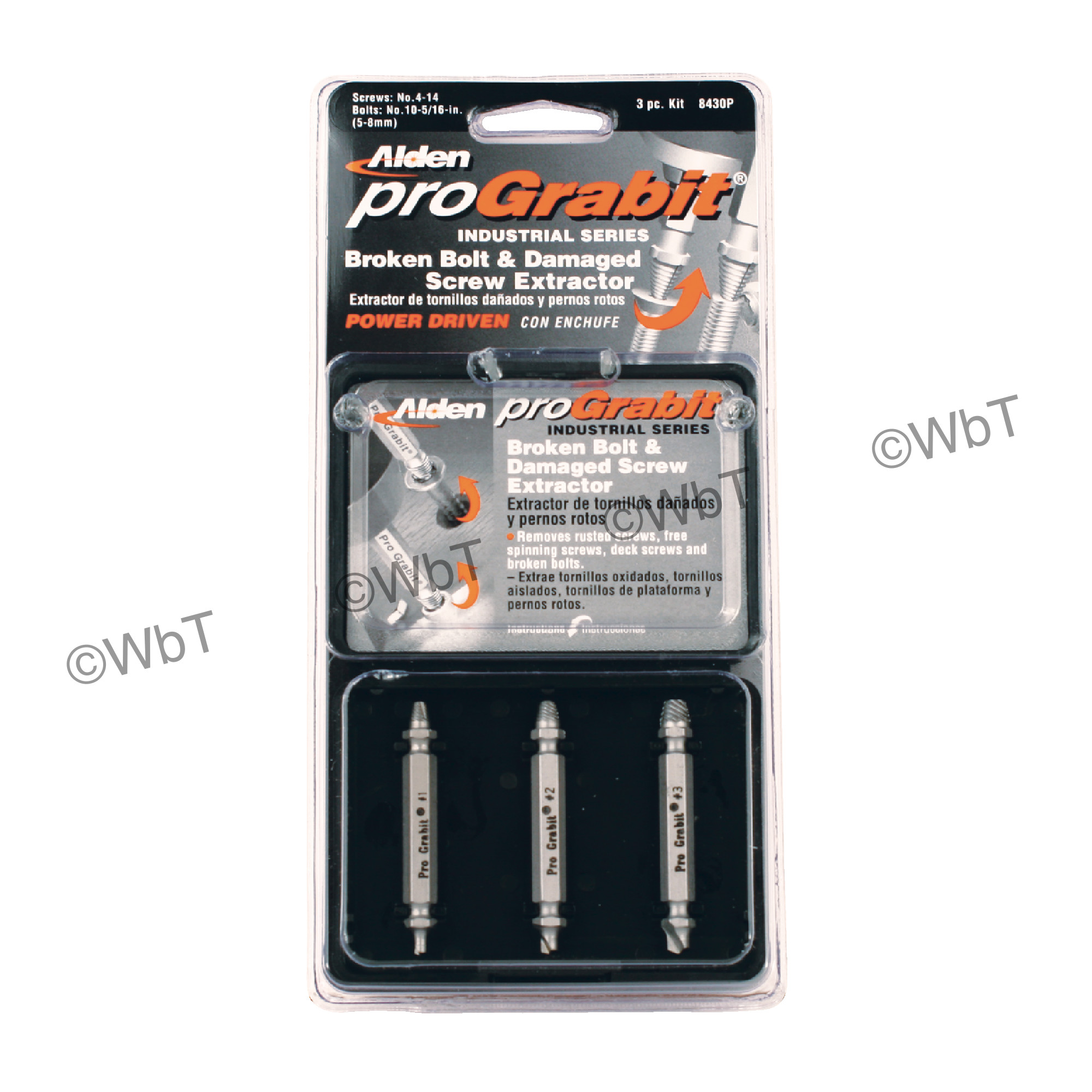 Pro Grabit Screw & Bolt Extractor Sets
