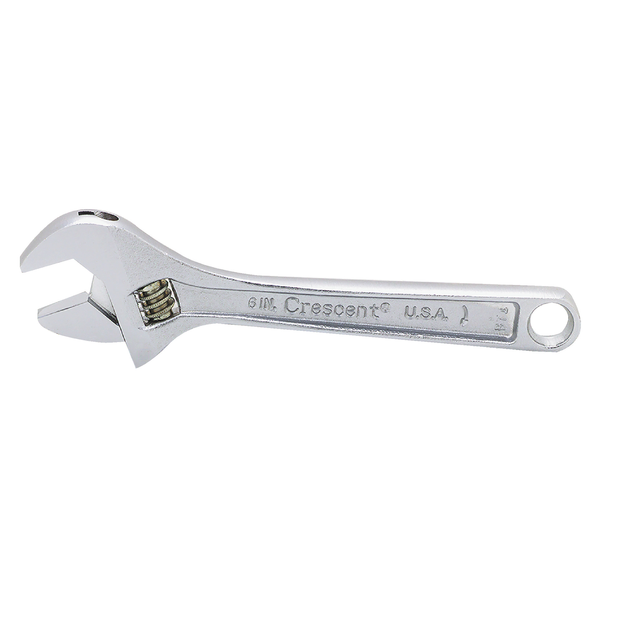 Chrome Finish Adjustable Wrench - Model: AC26VS   SIZE: 6"