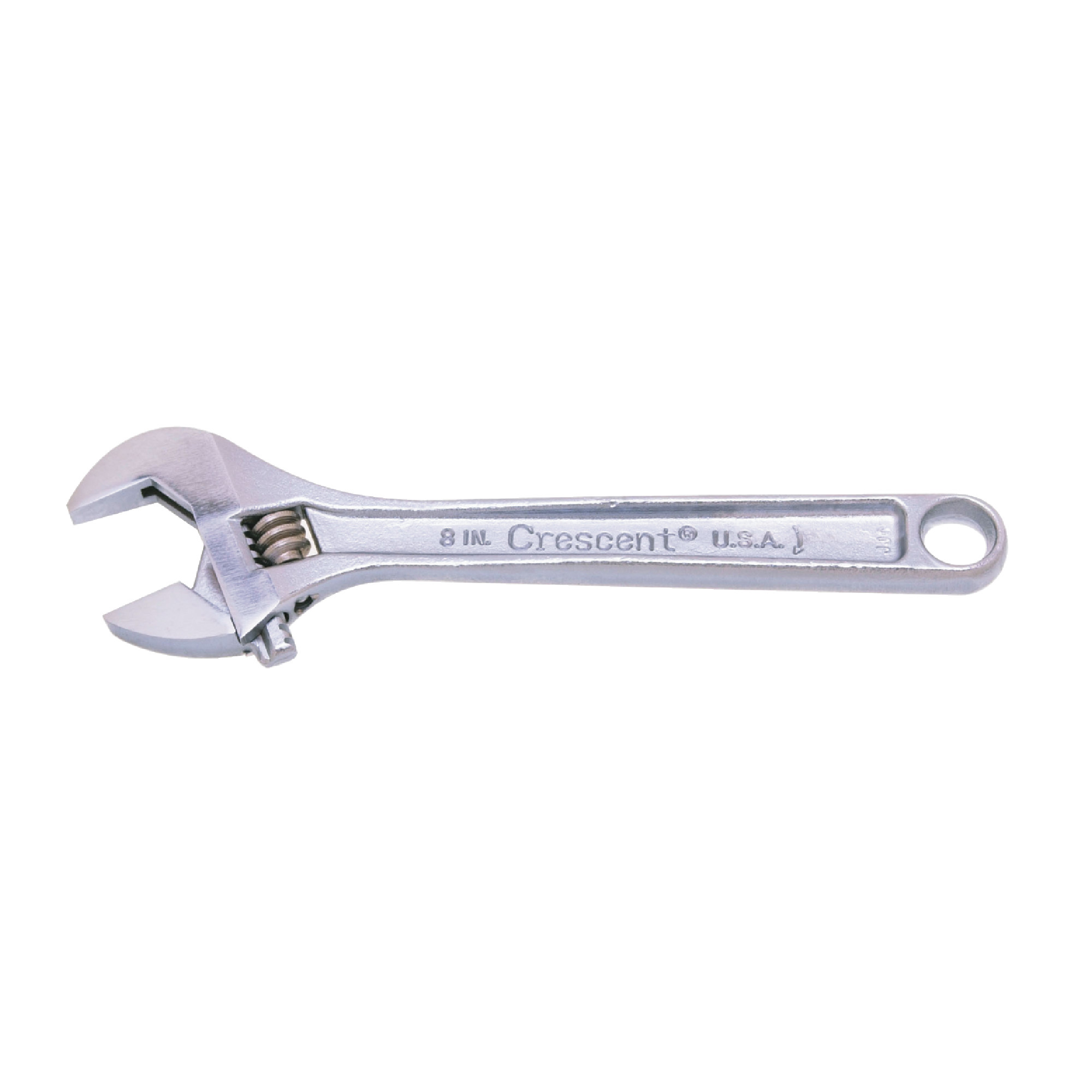 Chrome Finish Adjustable Wrench - Model: AC28VS   SIZE: 8"