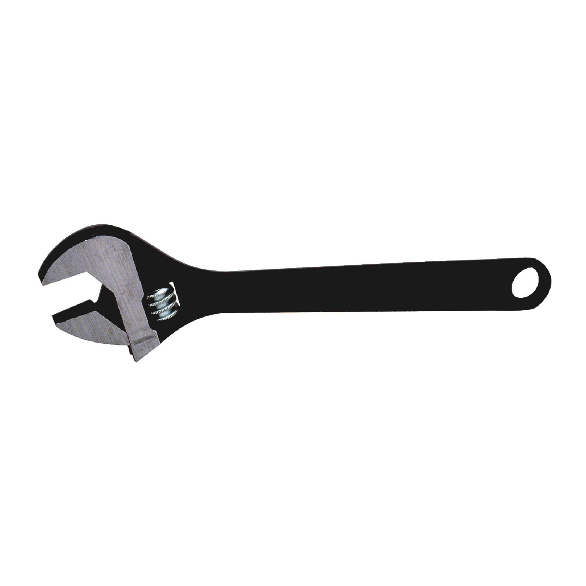 Black Phosphate Finish Adjustable Wrench - Model: AT110   SIZE: 10"