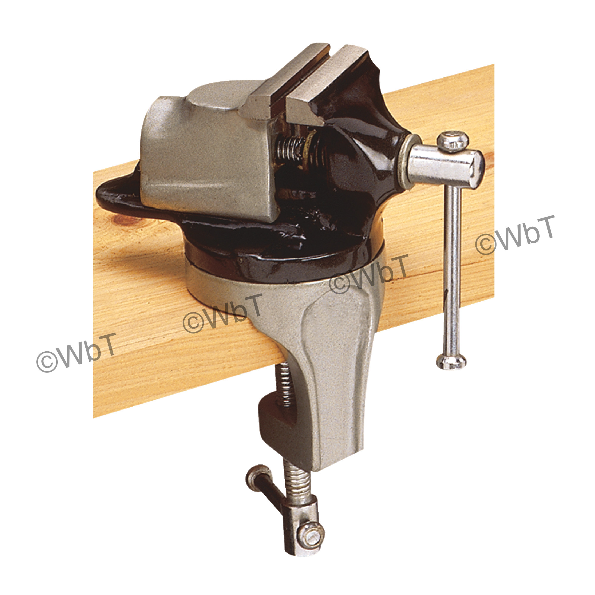 2" Baby Bench Vise With Swivel Base