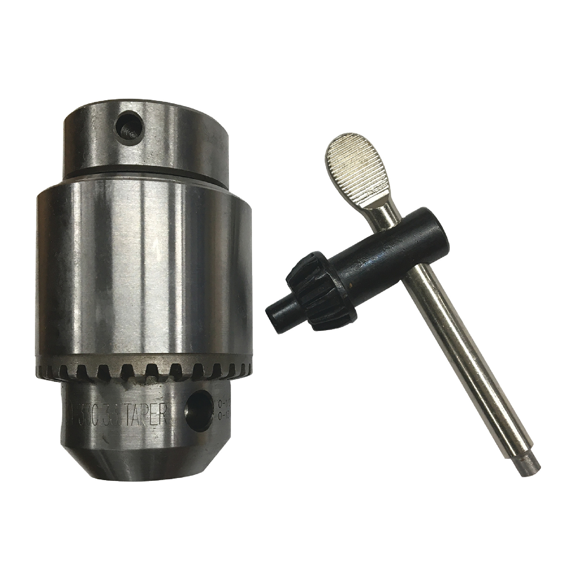Plain Bearing Drill Chuck With Threaded Collar For Older Rockwell Drill Presses