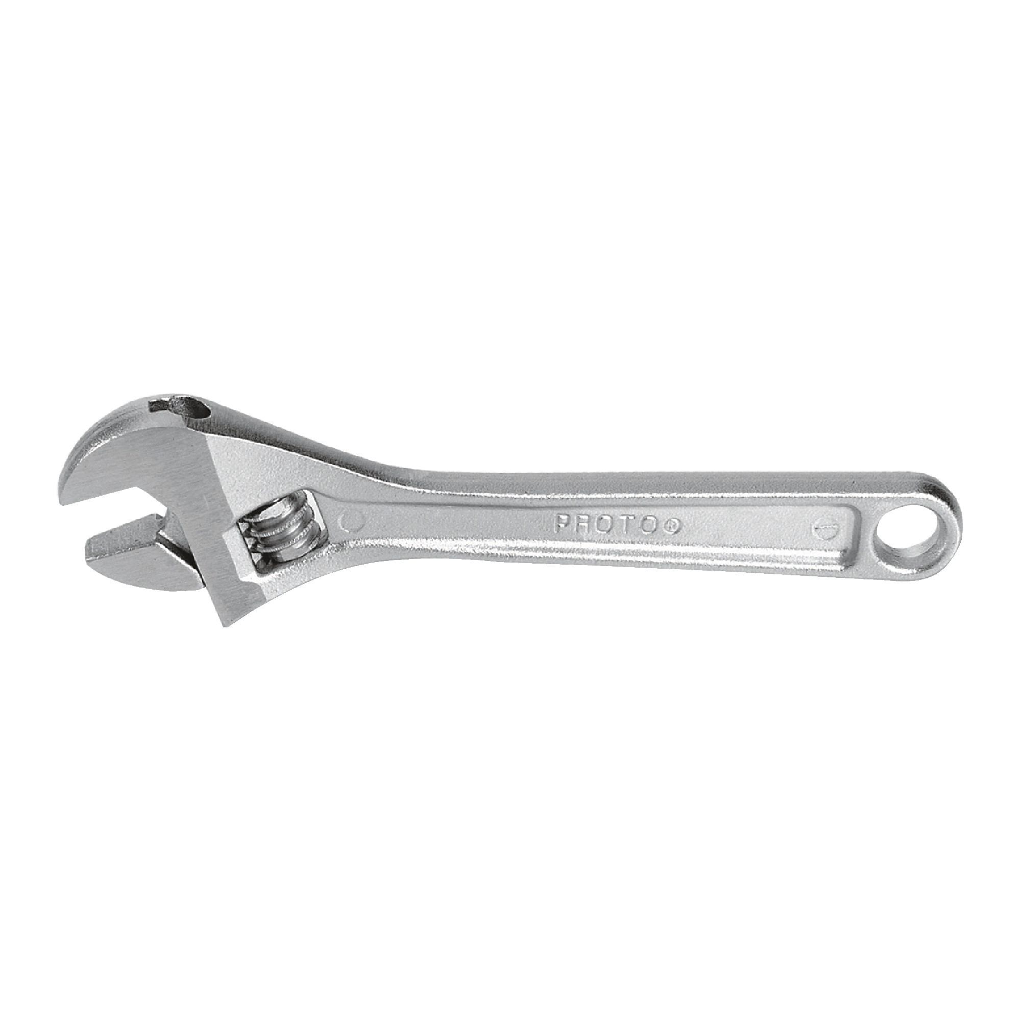 J708 1-1/8" Adjustable Wrench With Satin Chrome Finish