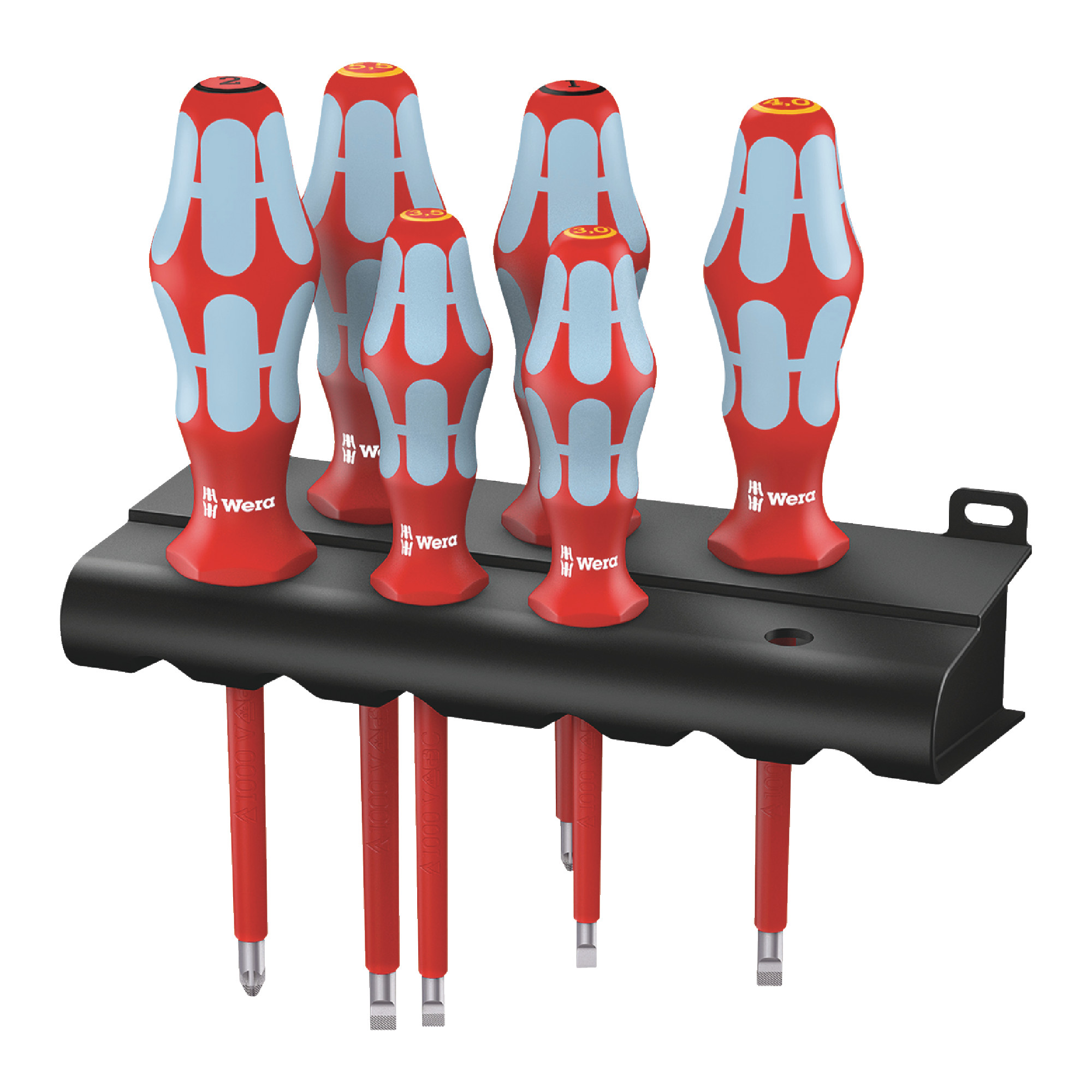 3165 I/6 Stainless Screwdriver 6 Piece Set And Rack