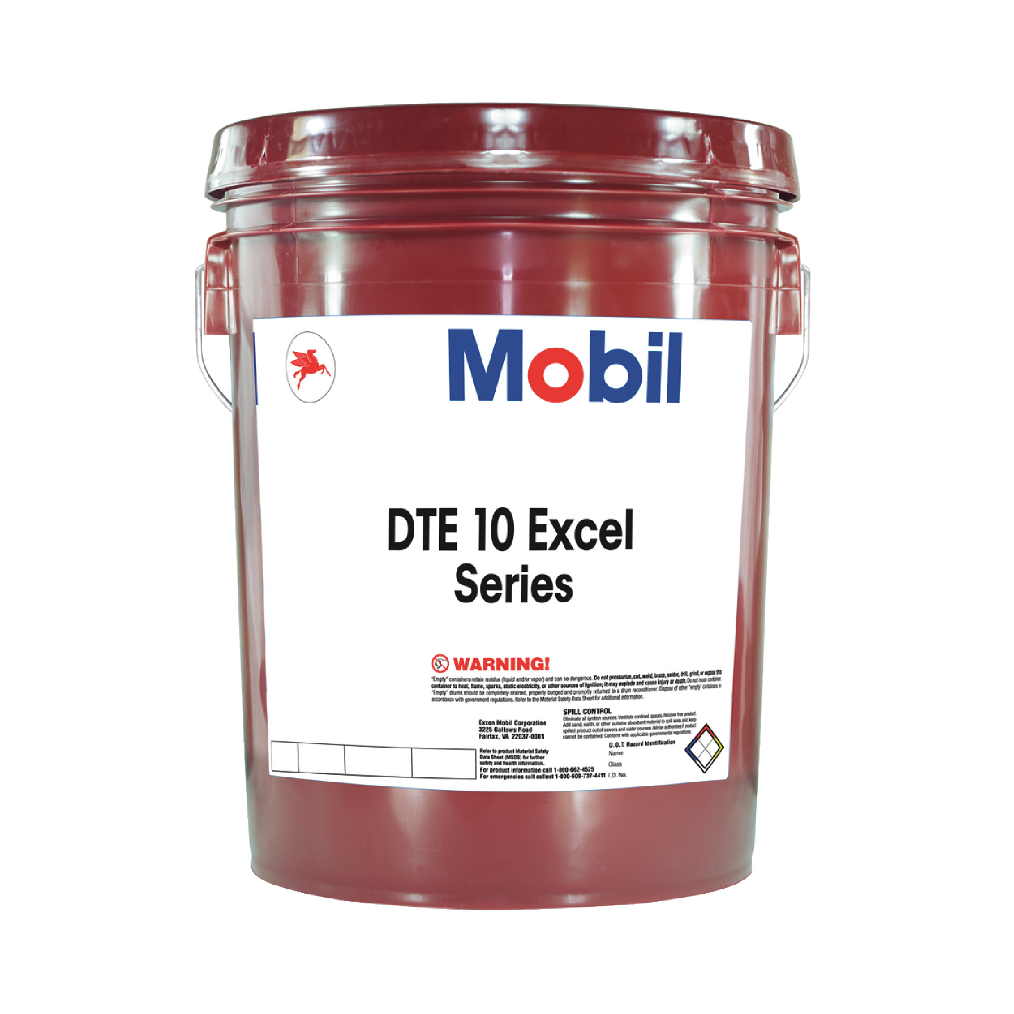 MOBIL DTE 10 EXCEL 32 5 Gallon Pail Hydraulic Fluid