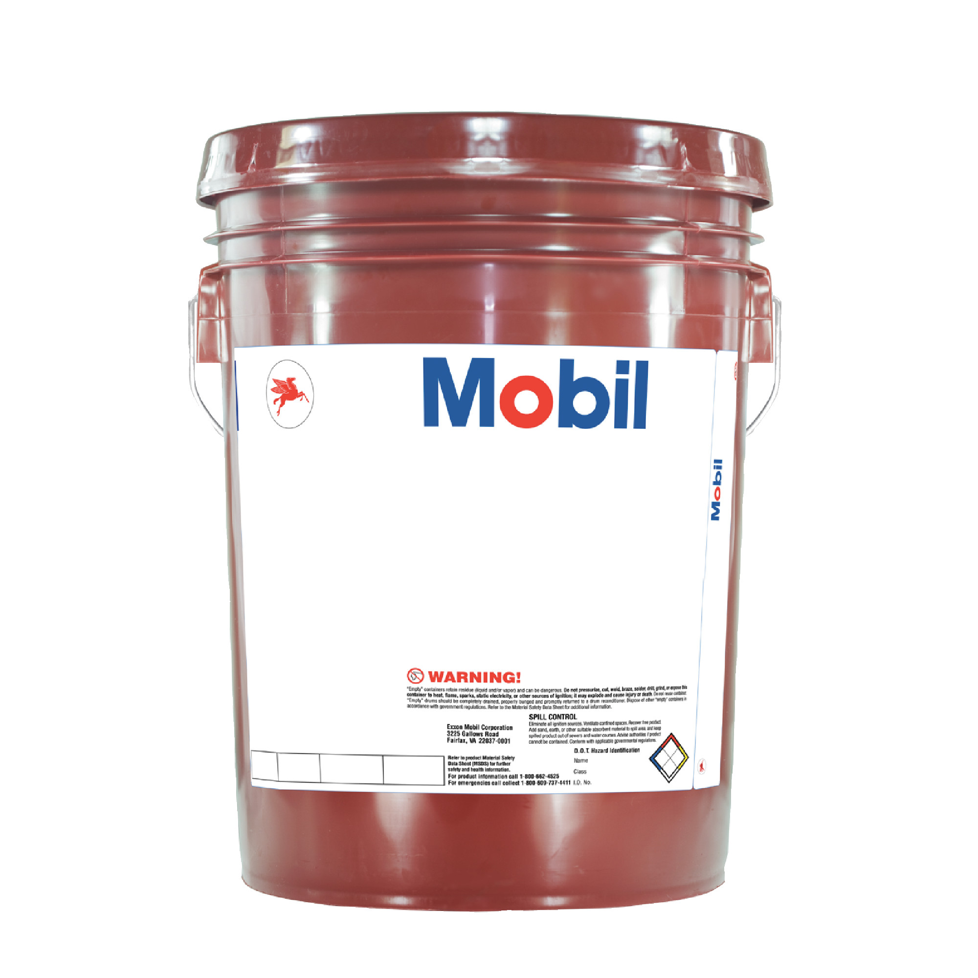 MOBIL DTE 25 5 Gallon Pail Hydraulic Fluid