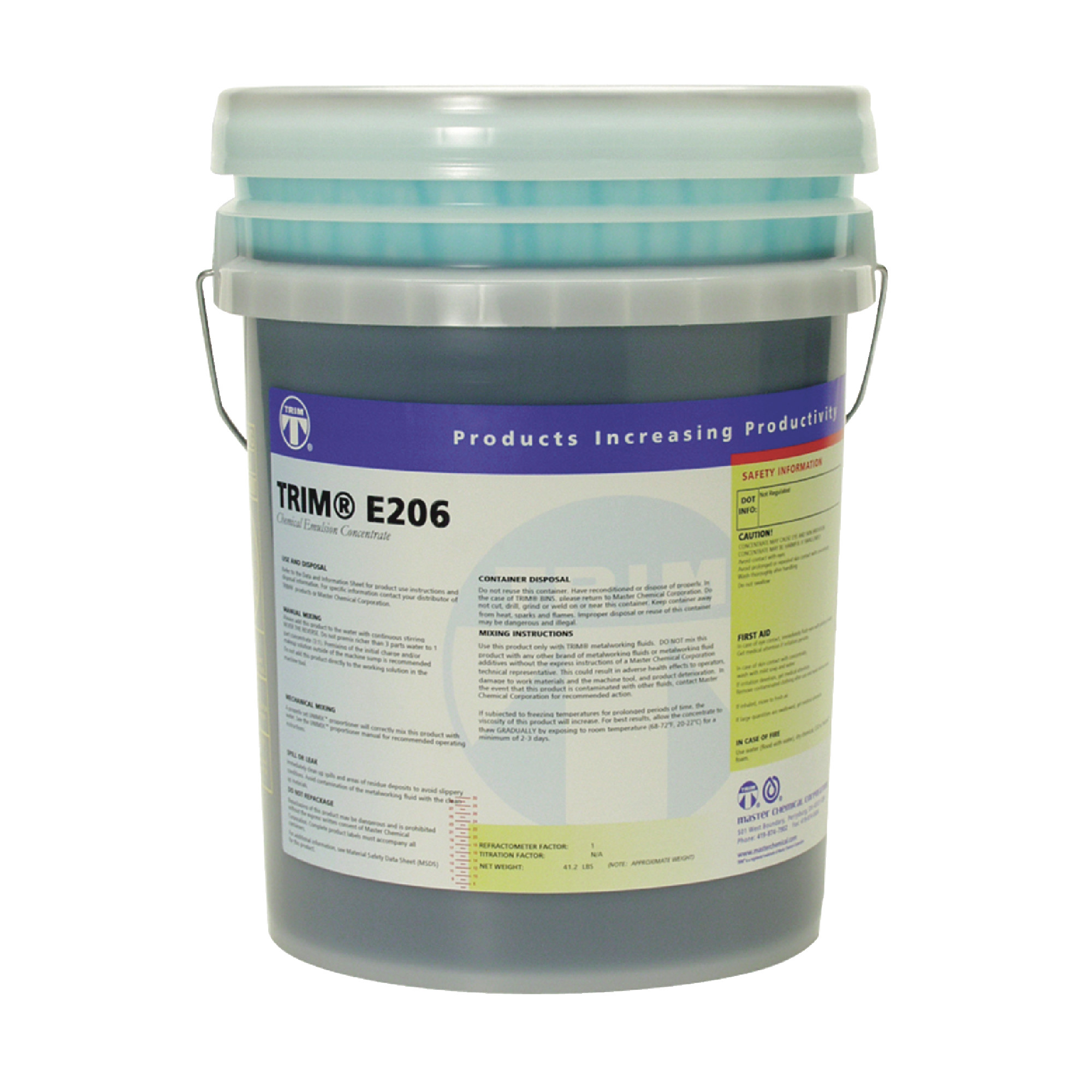5 Gallon TRIM&reg; E206 Long Life Emulsion Water Soluble
