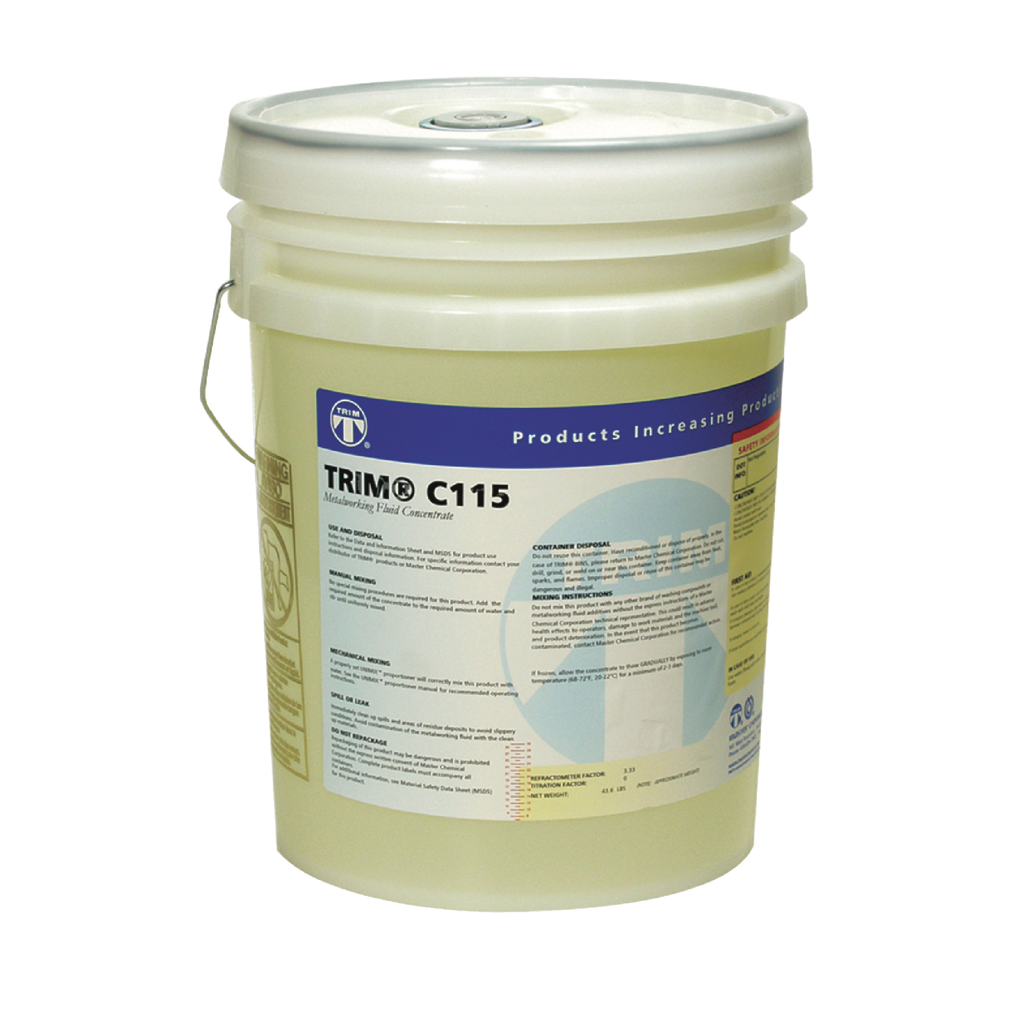 TRIM&reg; C115 5 Gallon Synthetic Coolant