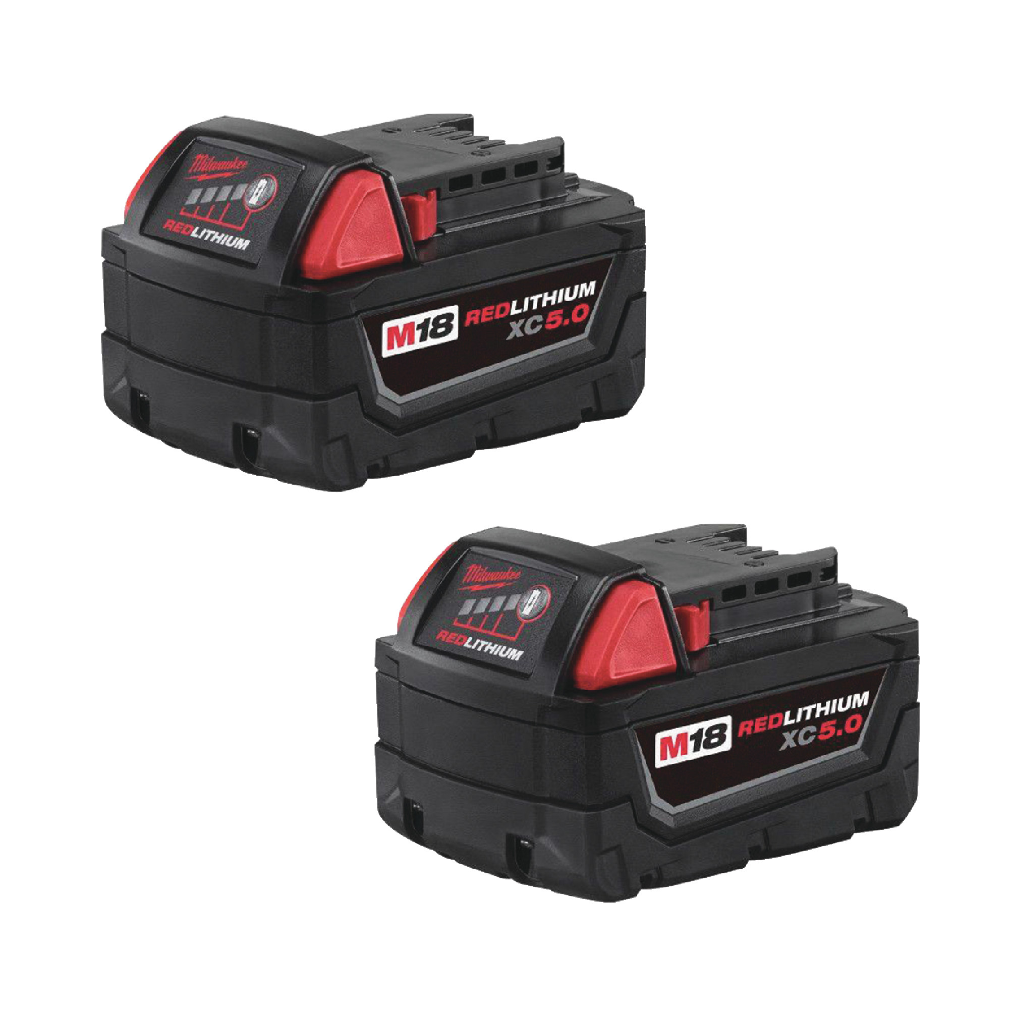 2 Pack M18&#8482; REDLITHIUM&#8482; XC 5.0 Extended Capacity Battery Pack