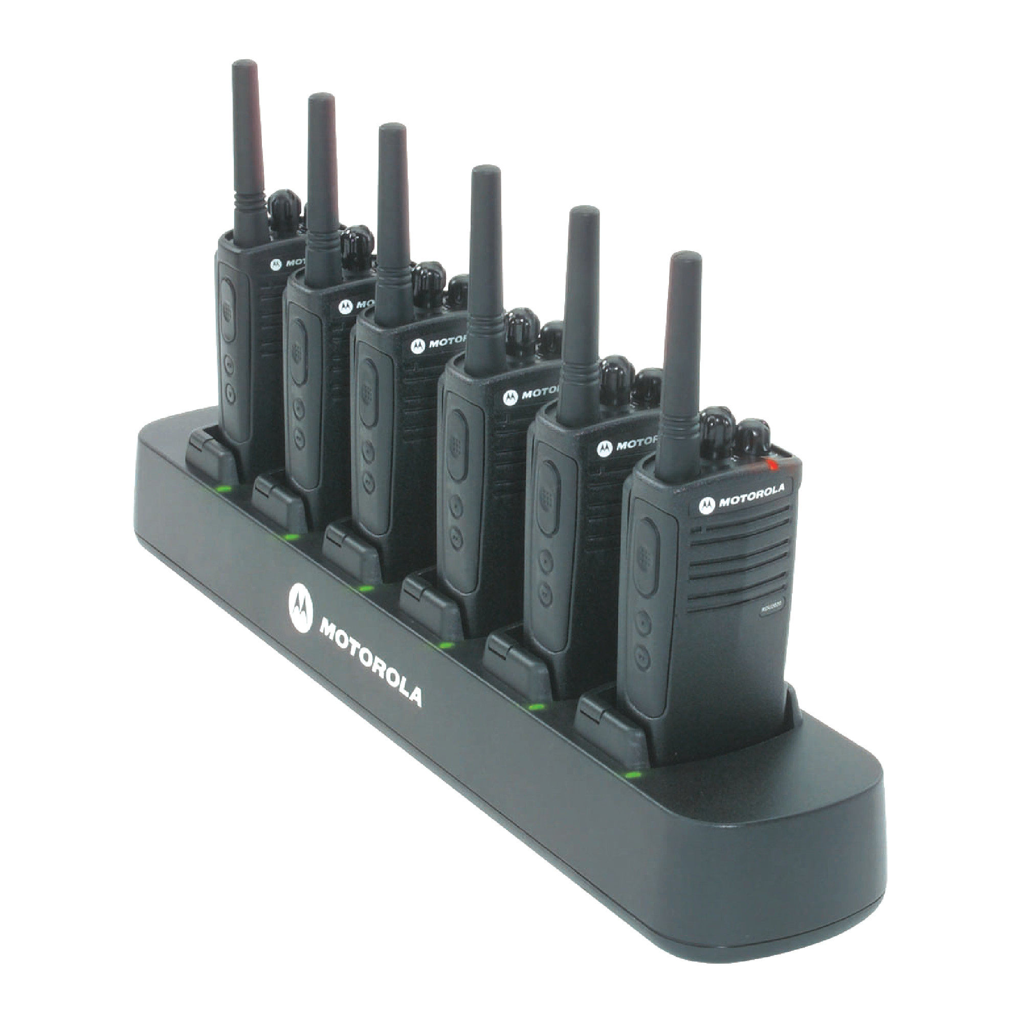 6-Unit Charger With Cloning Capability