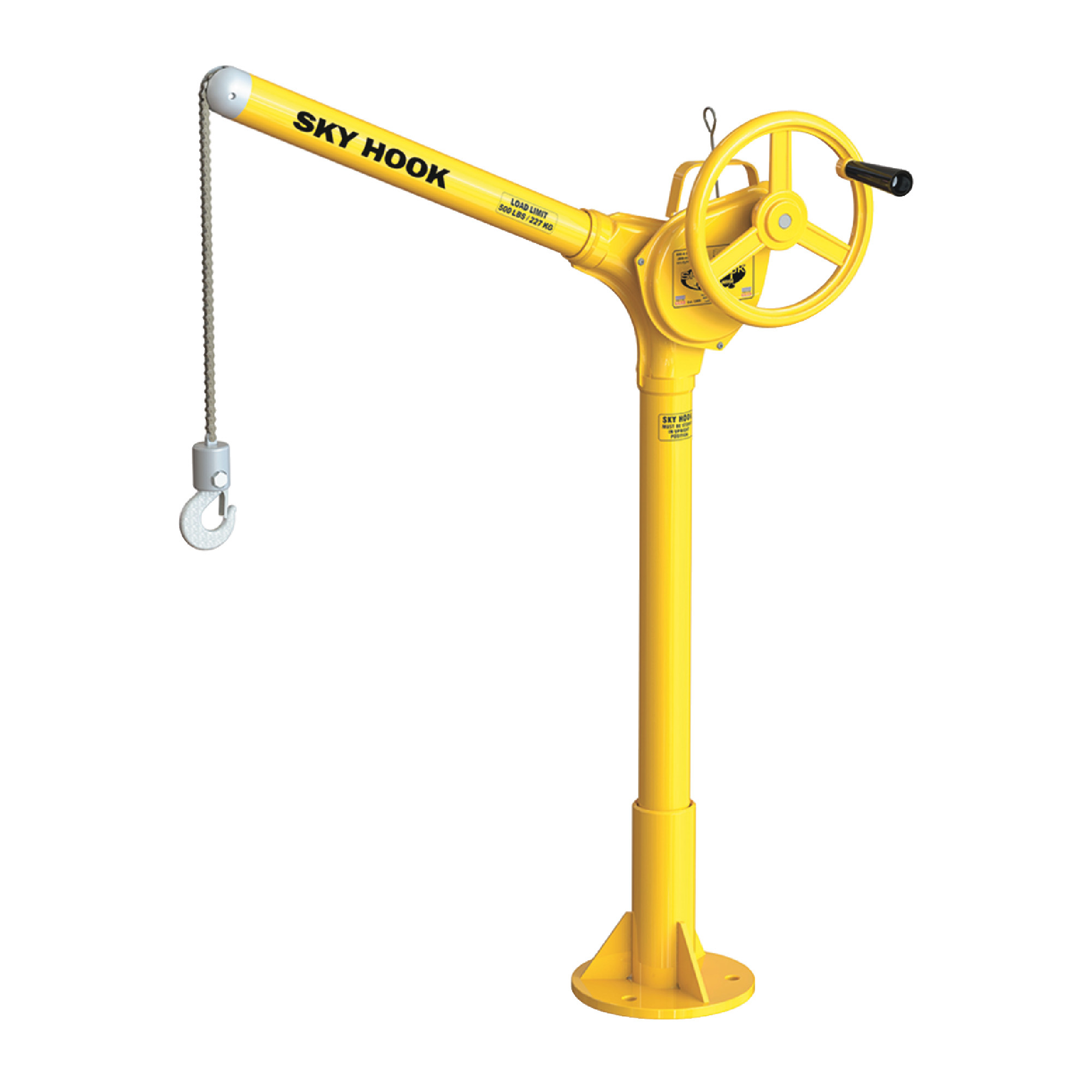 Sky Hook with Bolt Down Base
