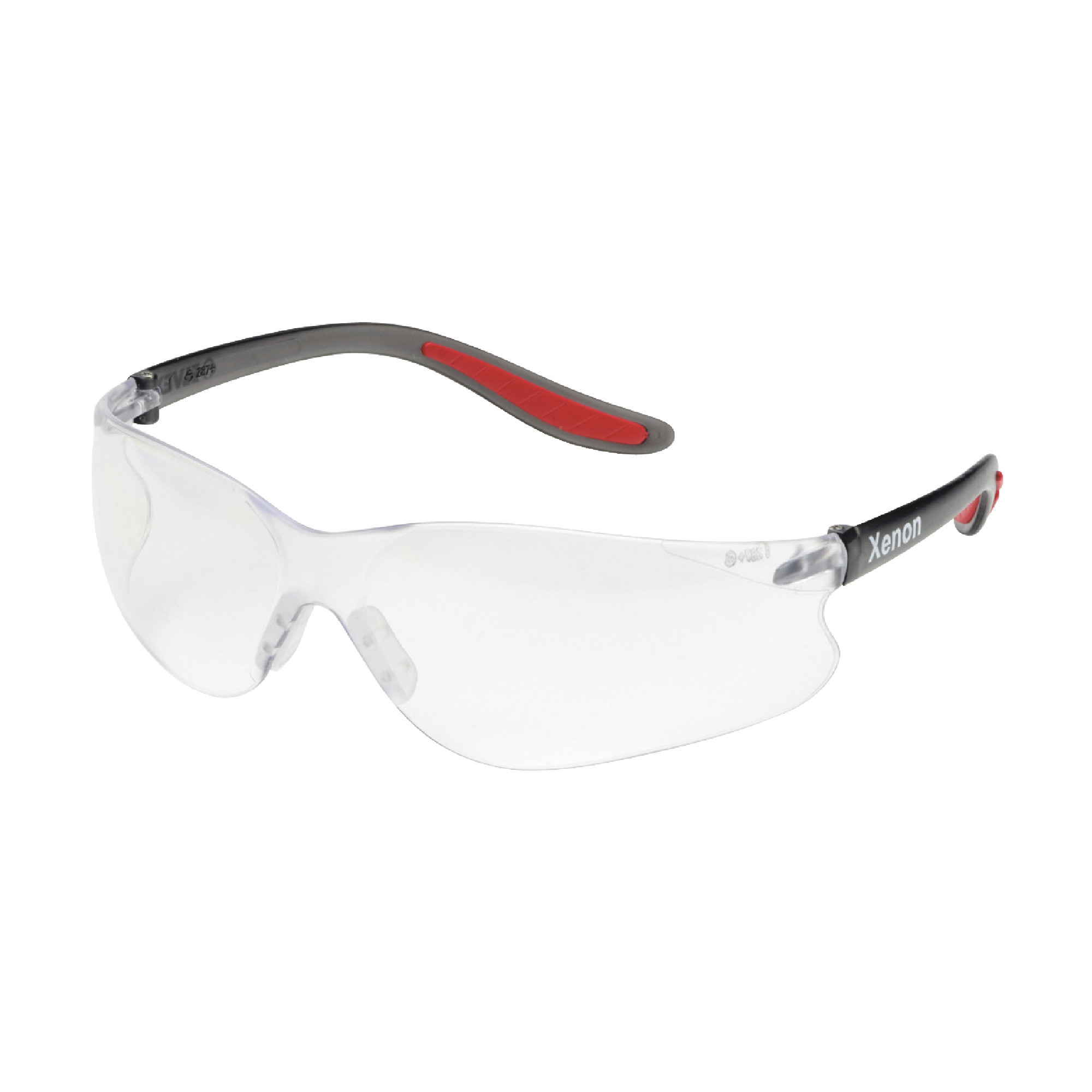 ELVEX Xenon Clear Lens Safety Glasses With Anti-Fog Coating