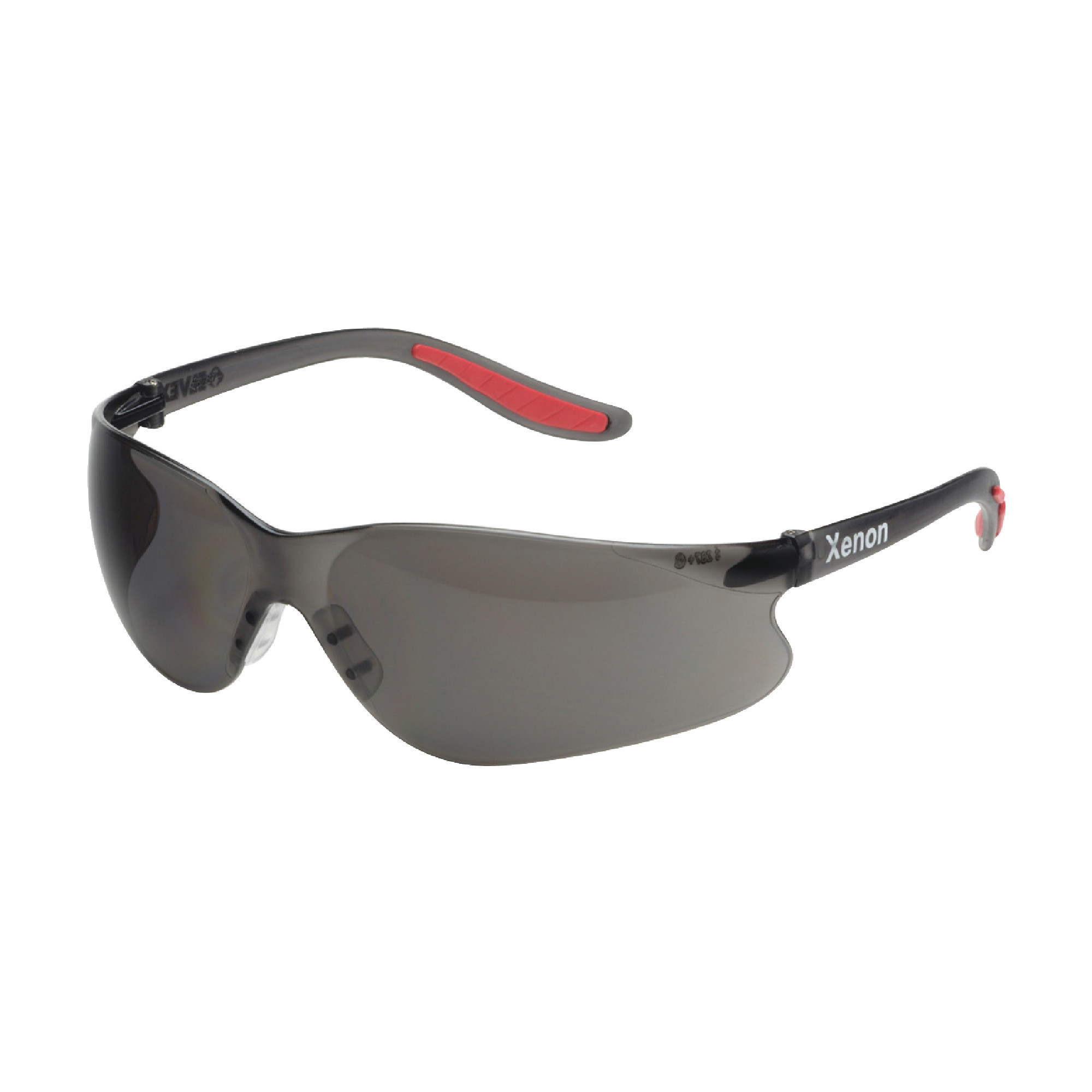 ELVEX Xenon Gray Lens With Safety Glasses Anti-Fog Coating