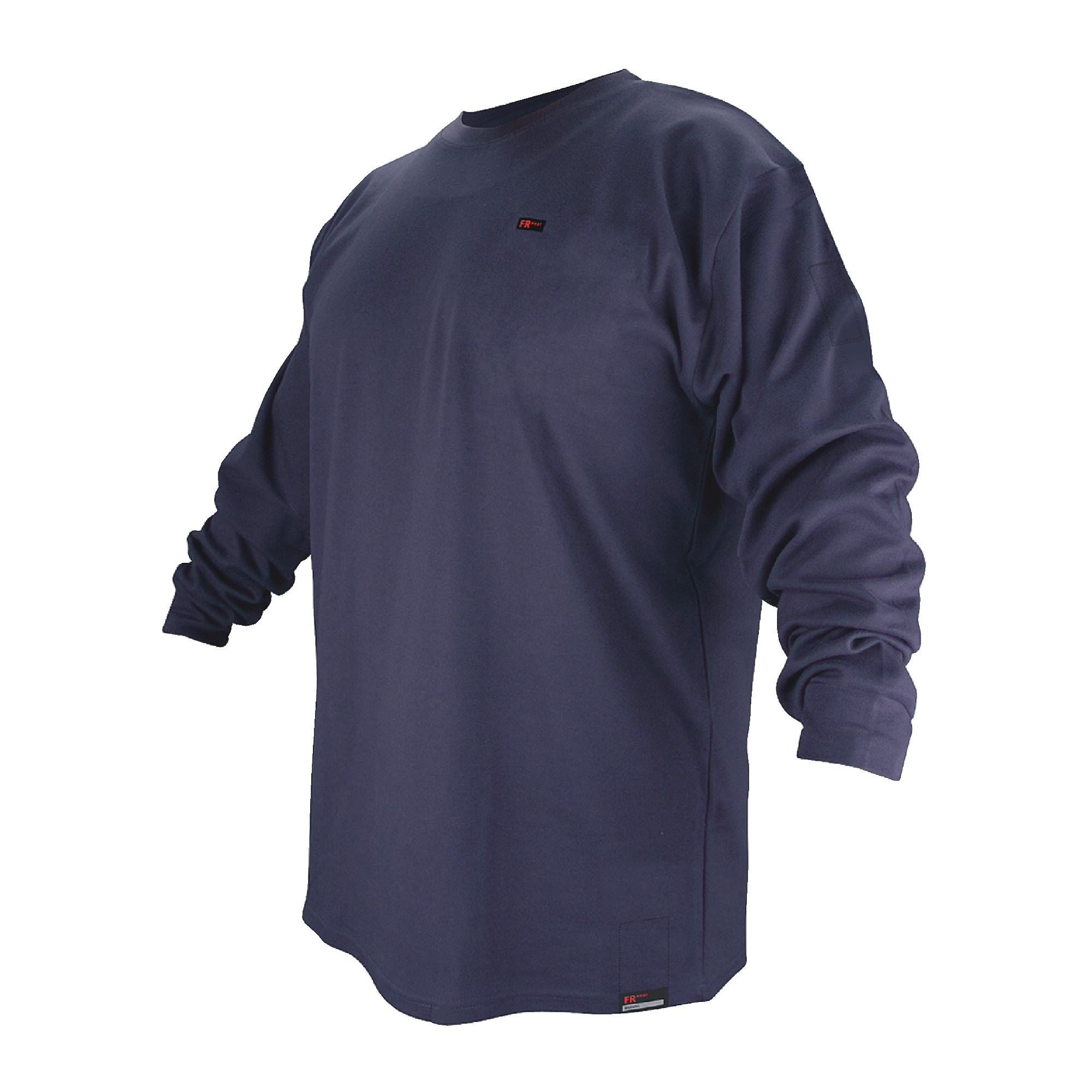 Black Stallion Navy Blue Long Sleeve Flame Resistant Welding T-Shirt - Size XXL