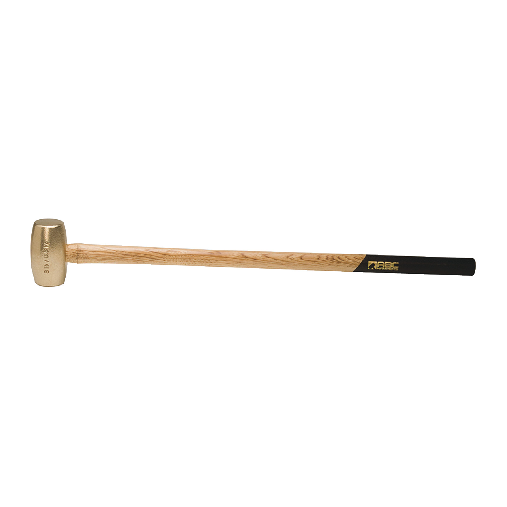 8lbs. 32" Woodhandle Brass Hammer