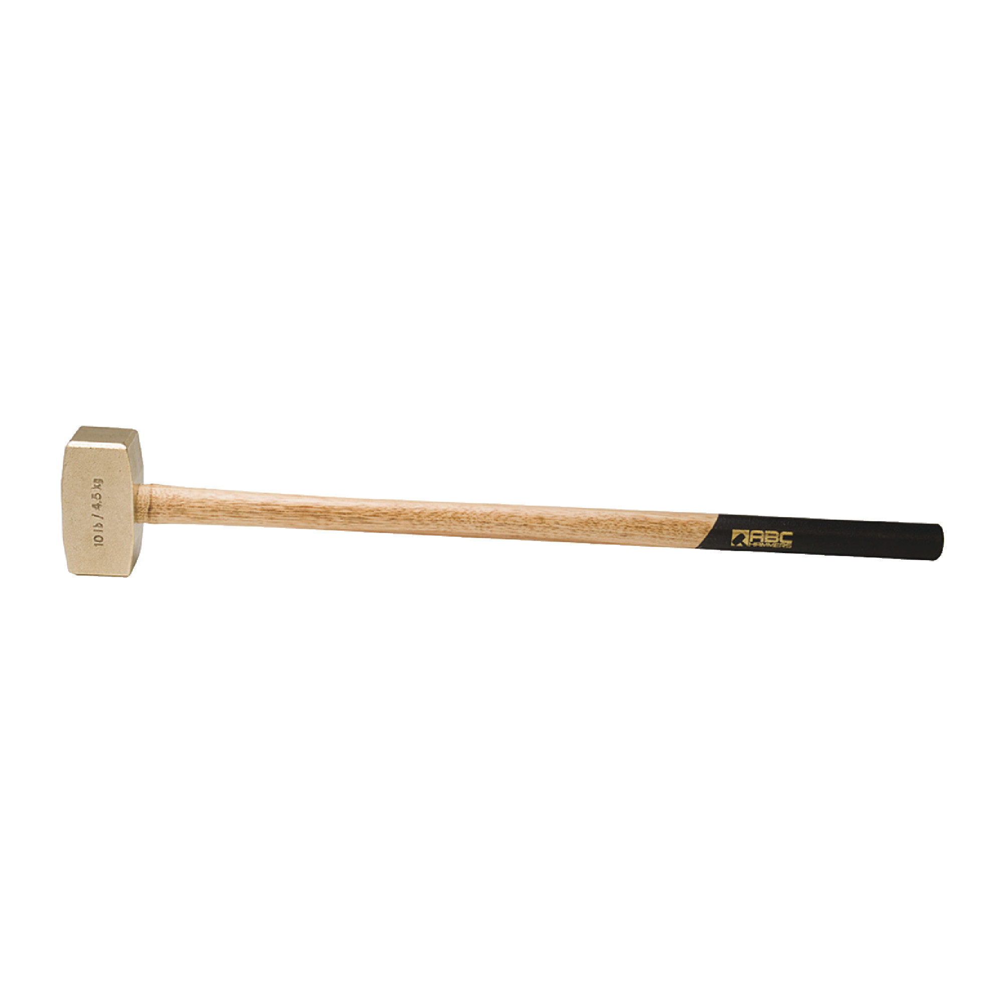 10lbs. 32" Woodhandle Brass Hammer
