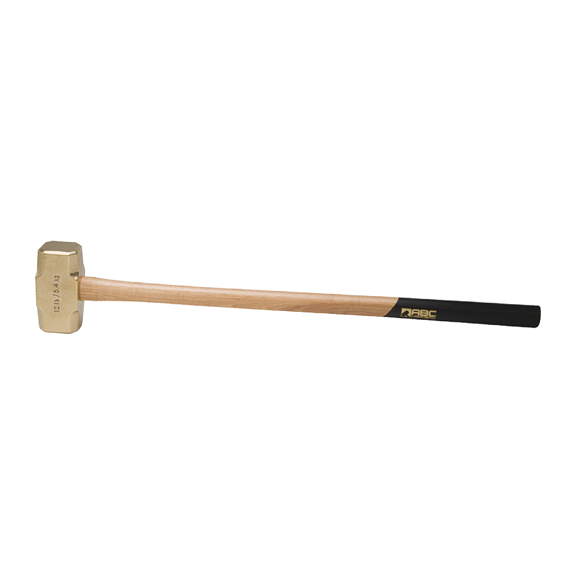 12lbs. 32" Woodhandle Brass Hammer