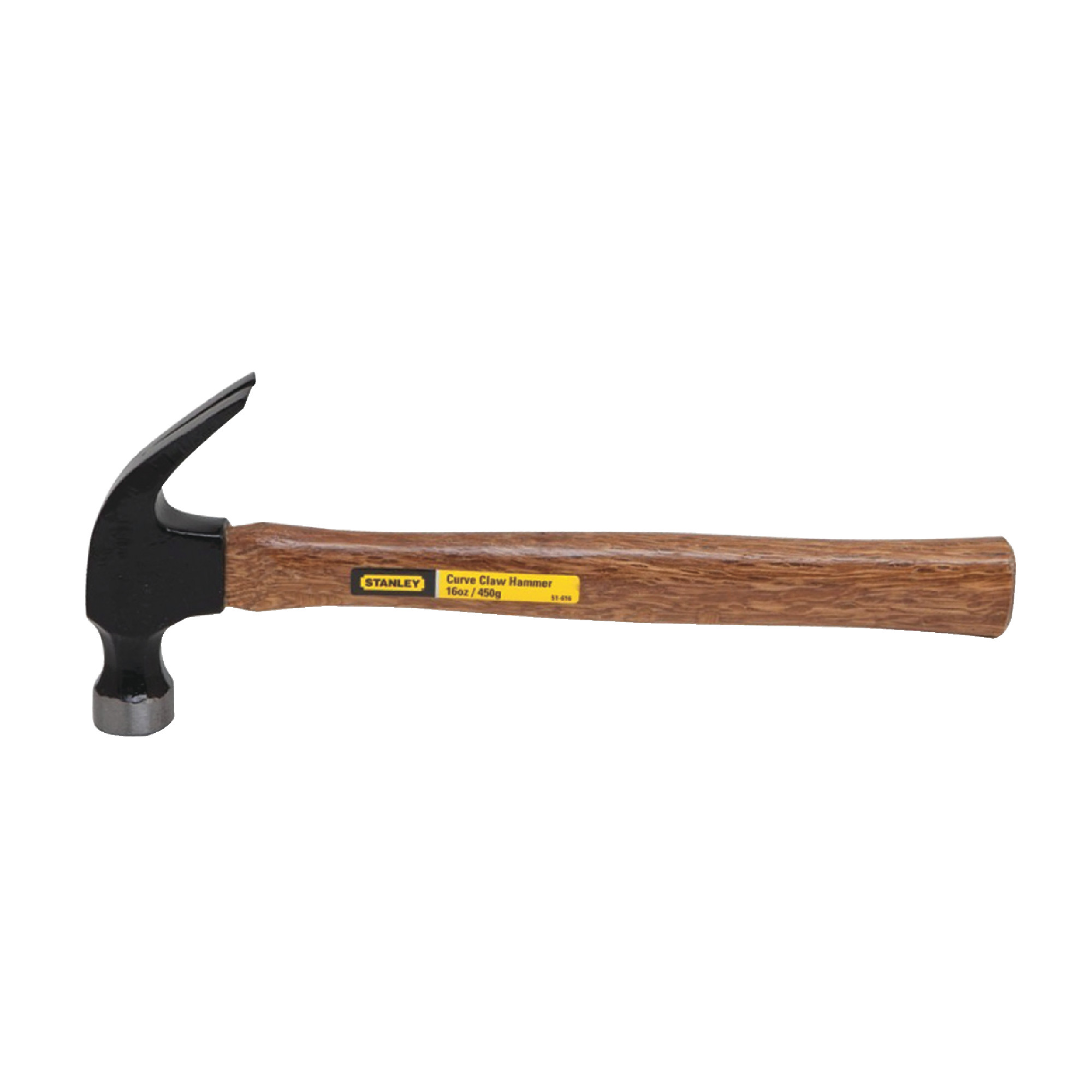 Curved Claw Hickory Handle Nailing Hammer