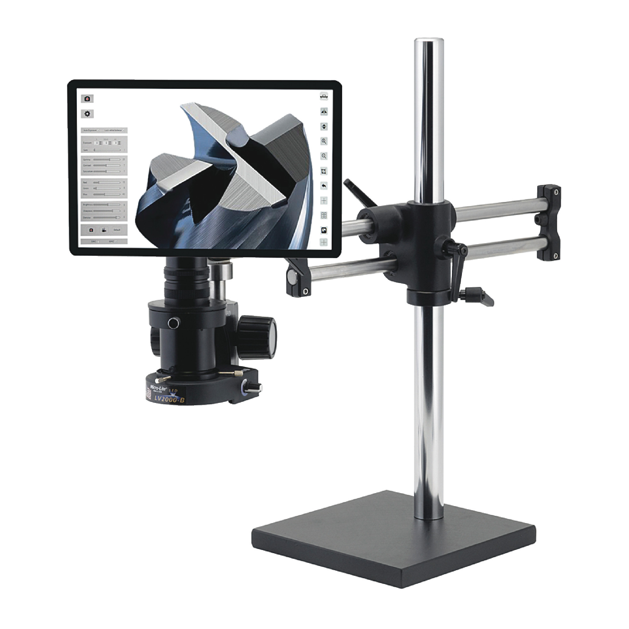 MacroZoom Heads Up Video Inspection System