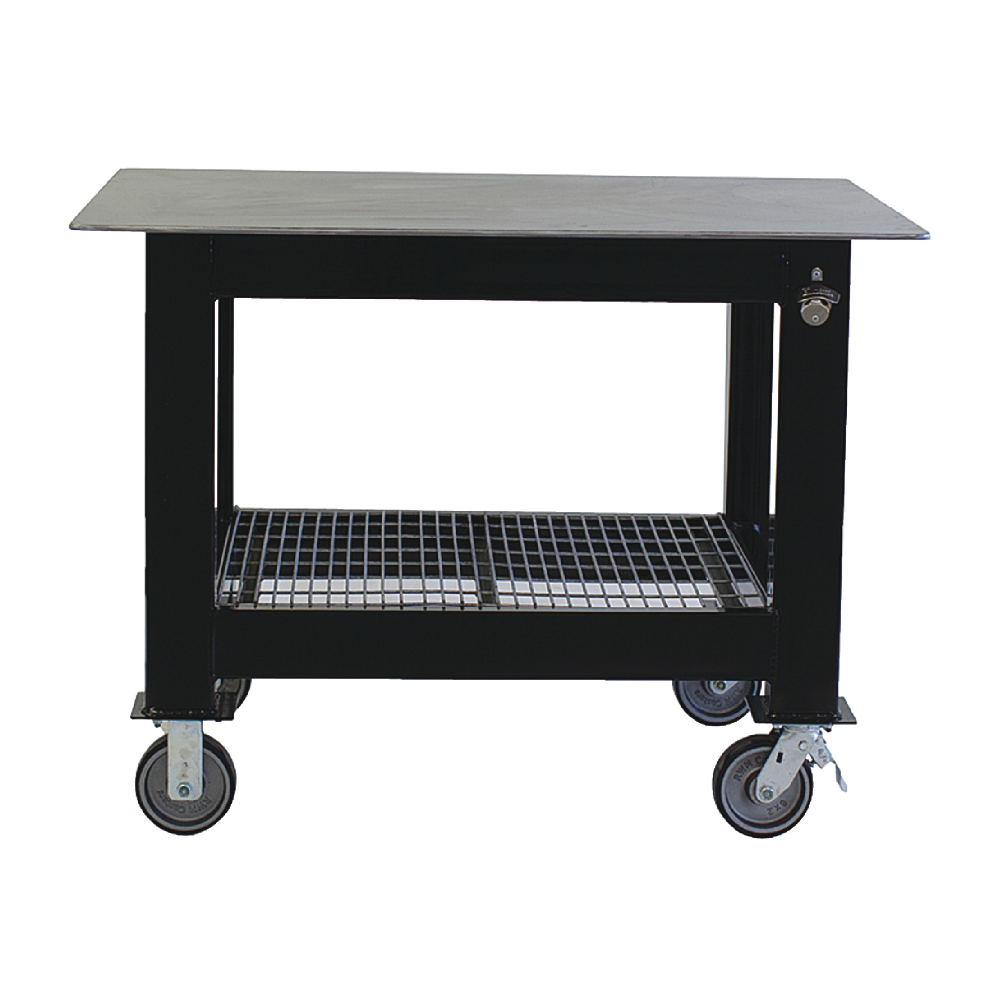 Welding Table With 3/8" Plate Steel Top & Casters