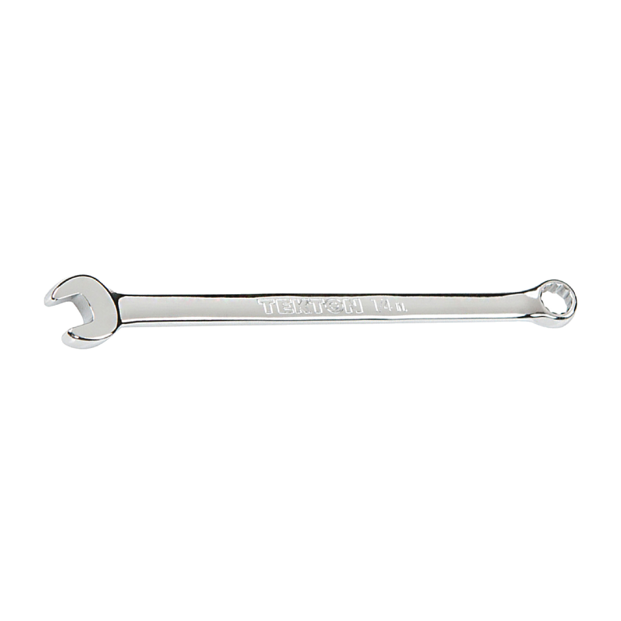 Mirror Chrome Plated 1/4" SAE Combination Wrench