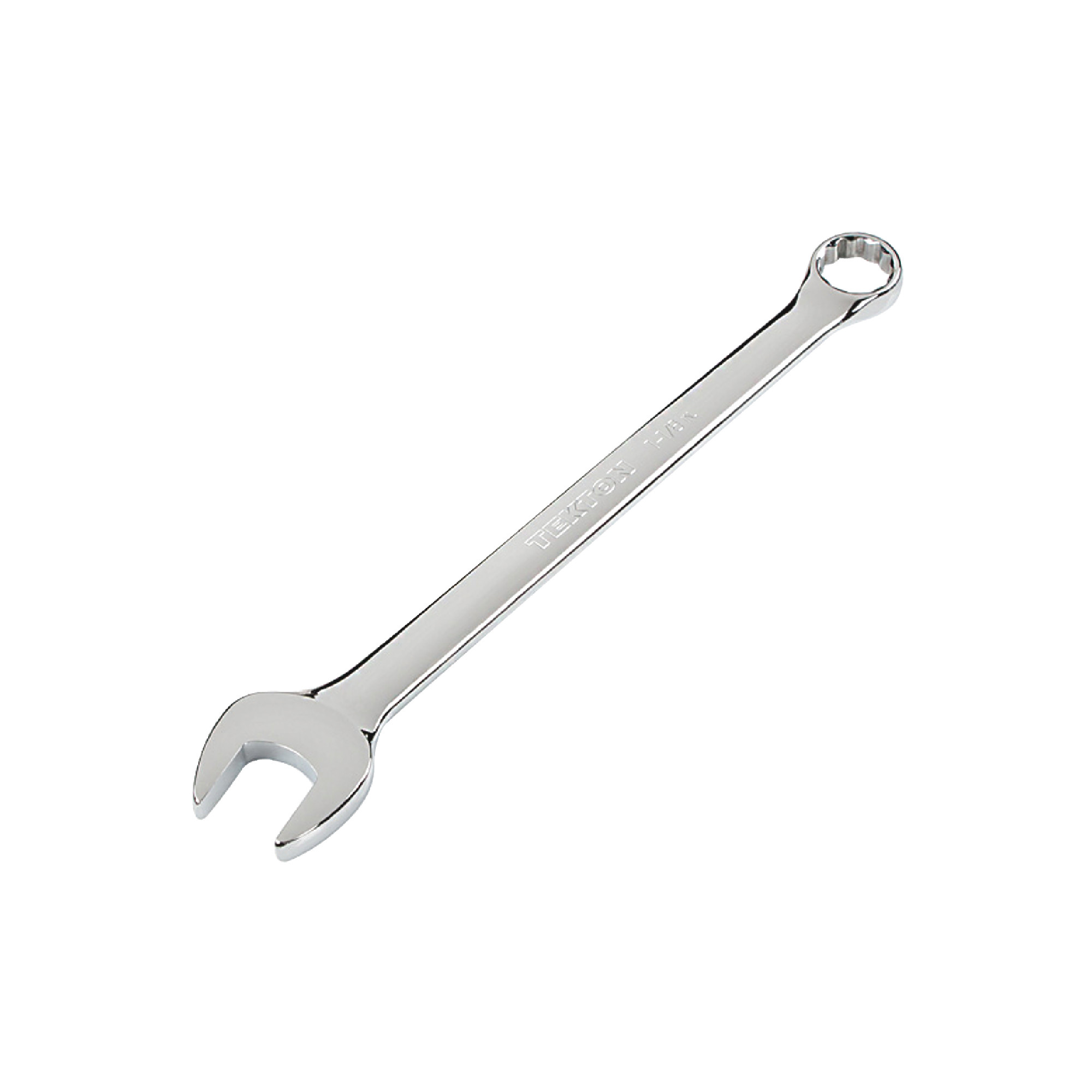 Mirror Chrome Plated 1-1/8" SAE Combination Wrench