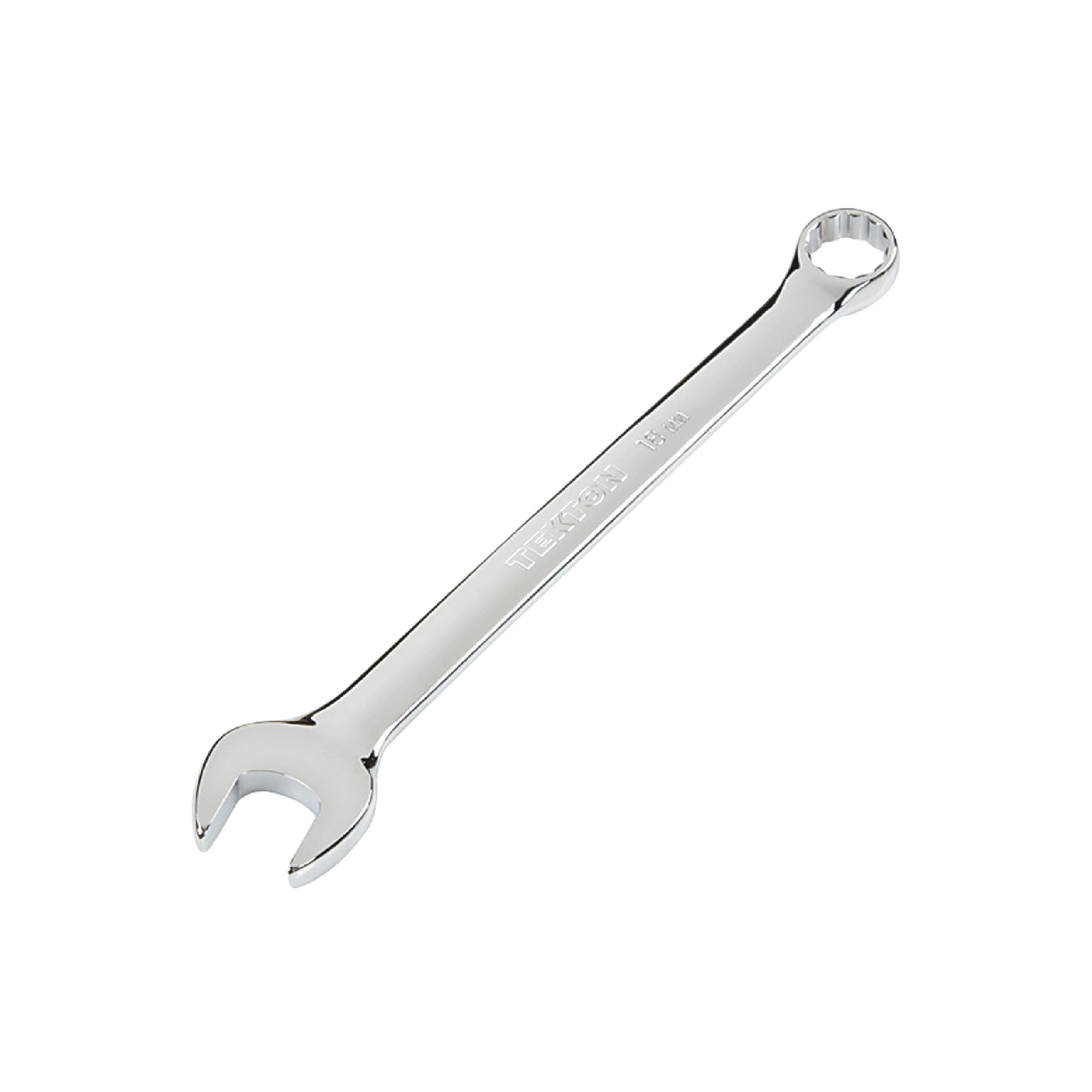 Mirror Chrome Plated 18mm Metric Combination Wrench