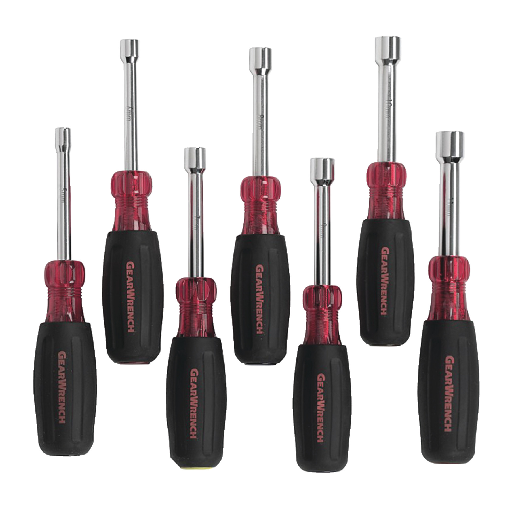 7 Piece 6 to 12mm Hollow Shaft Nut Driver Set - Model: 82764