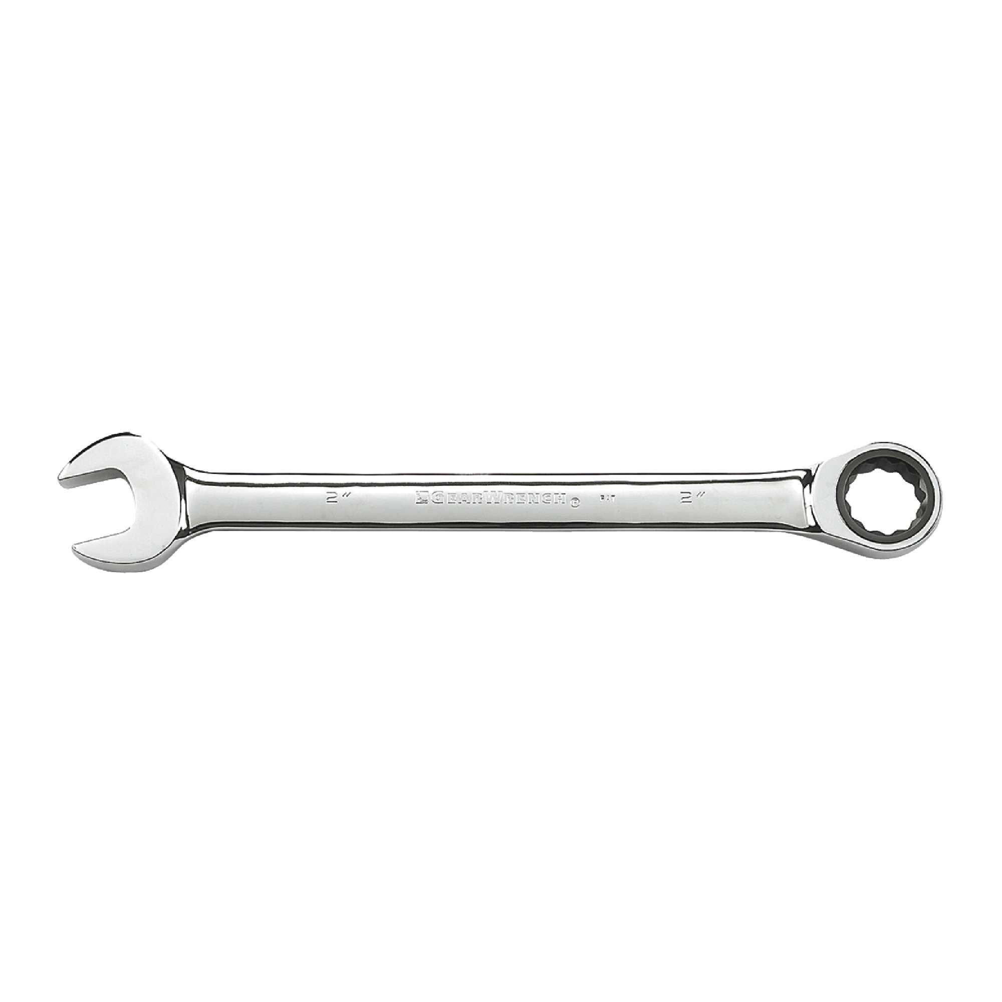 2" 12 Point Jumbo Ratcheting Combination Wrench
