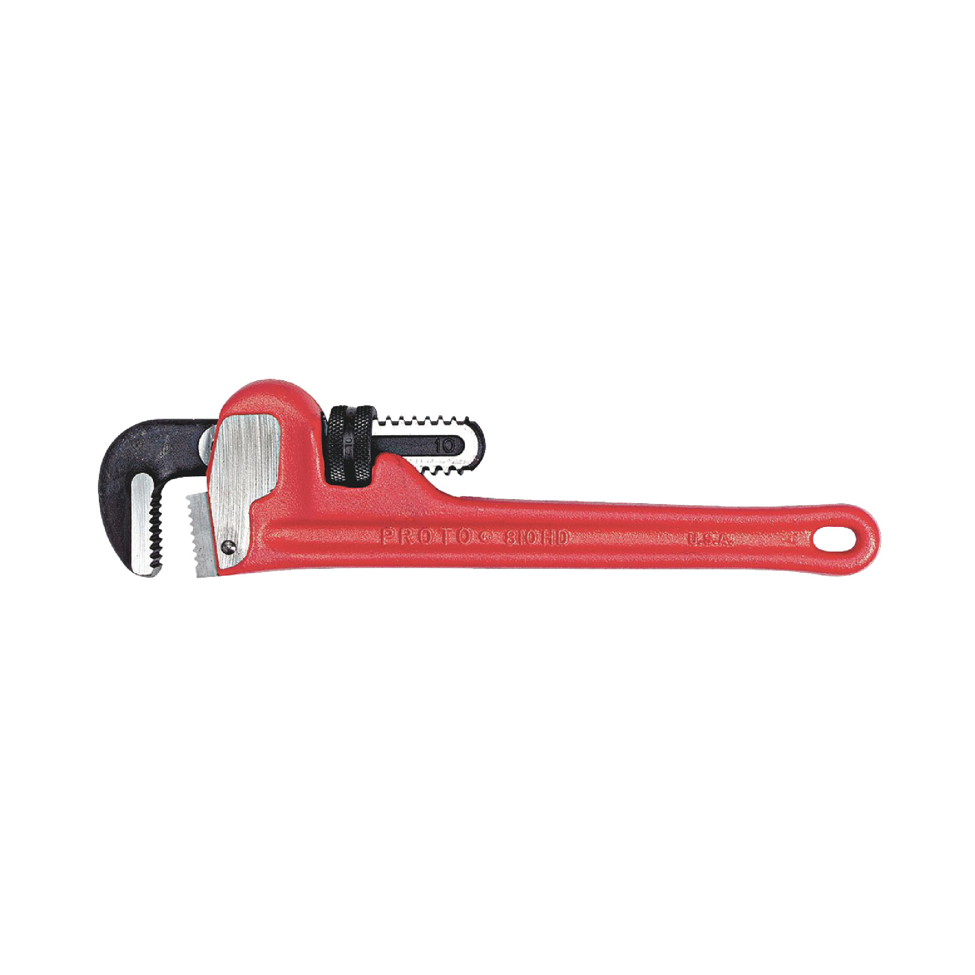 10" Cast Iron Pipe Wrench - Model: J810HD